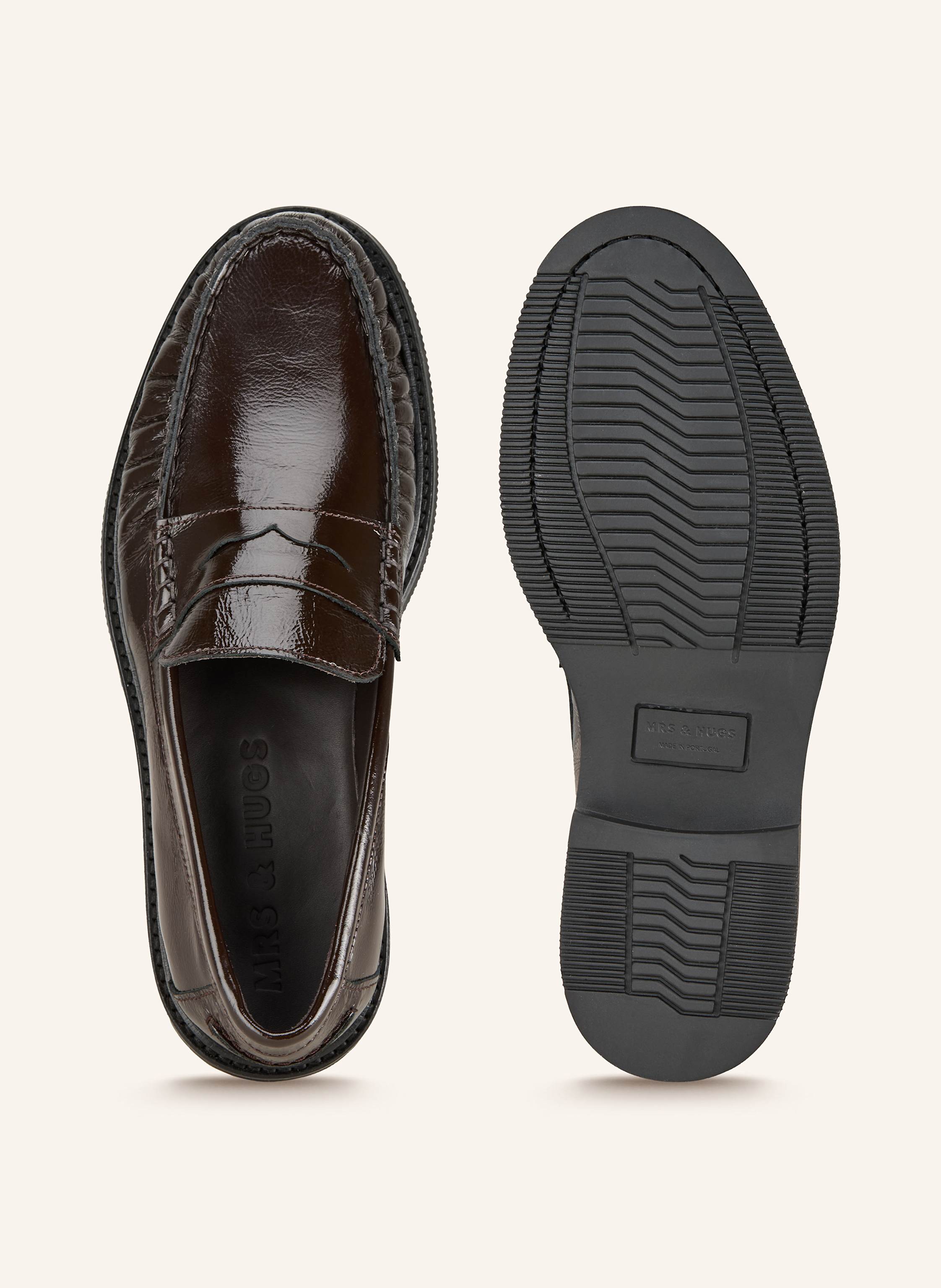 Thumbnail - Mrs & Hugs Penny-Loafer braun