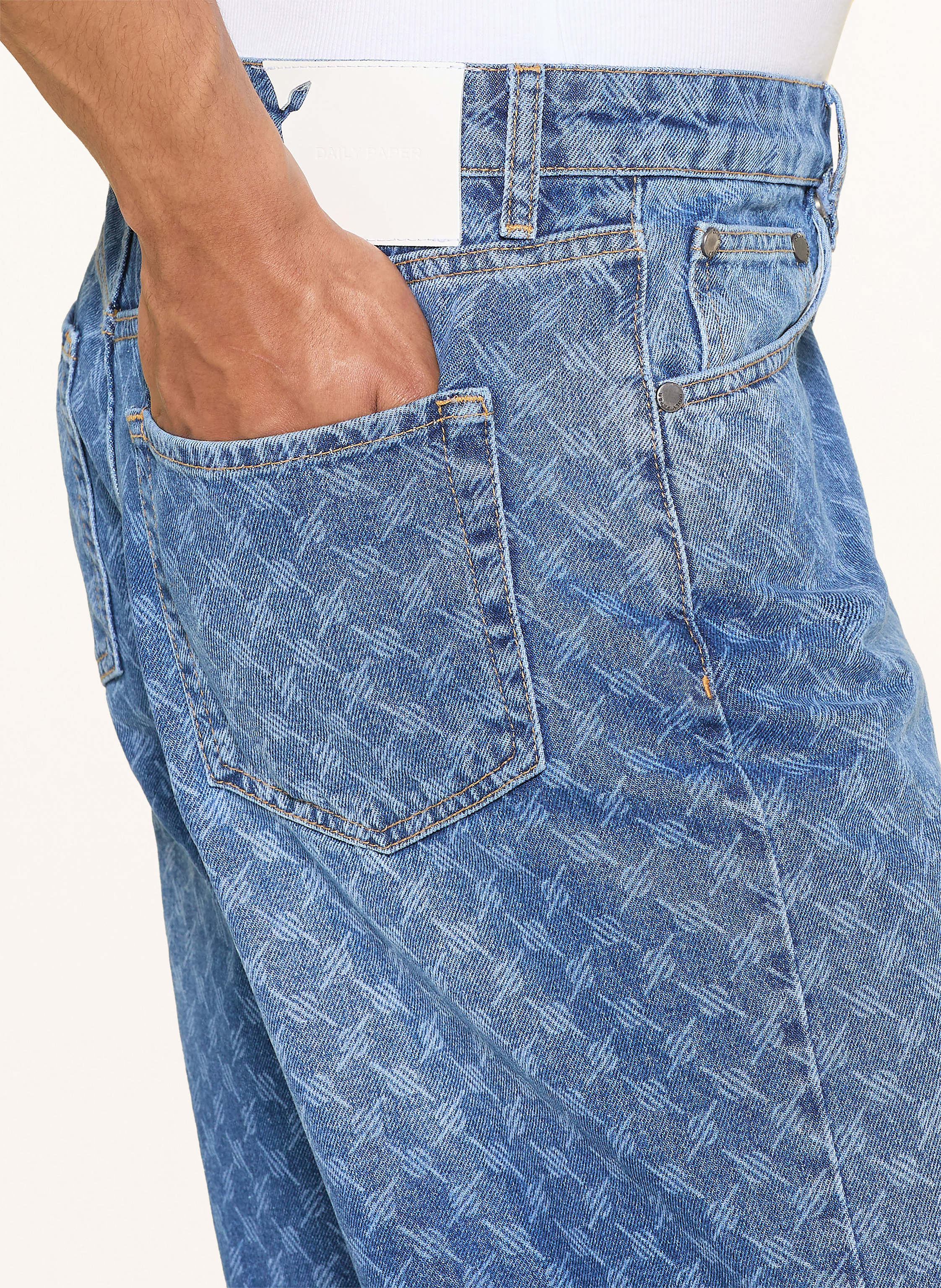 Thumbnail - Daily Paper Jeansshorts blau