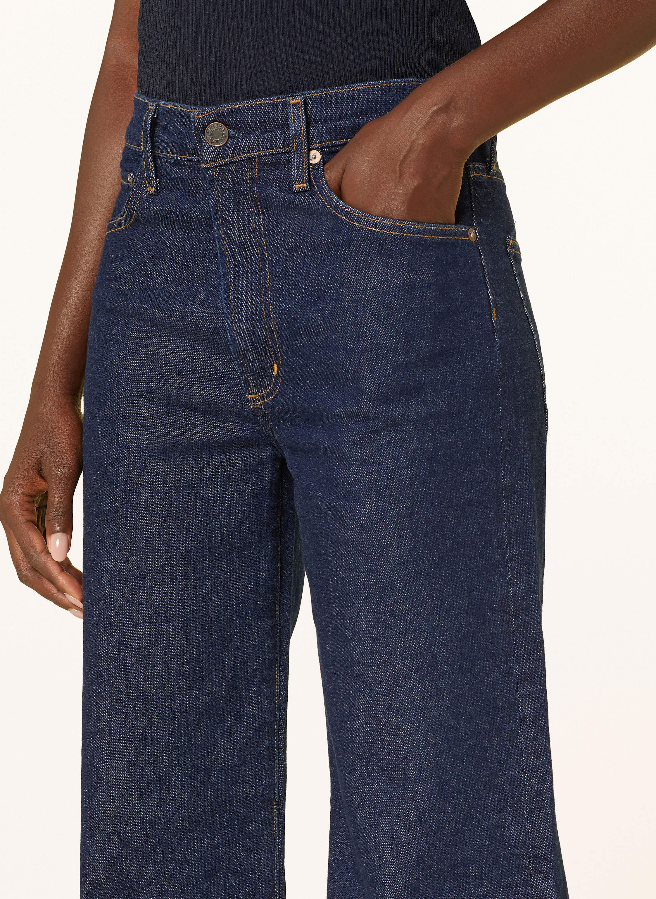 Thumbnail - Agolde Straight Jeans Harper blau