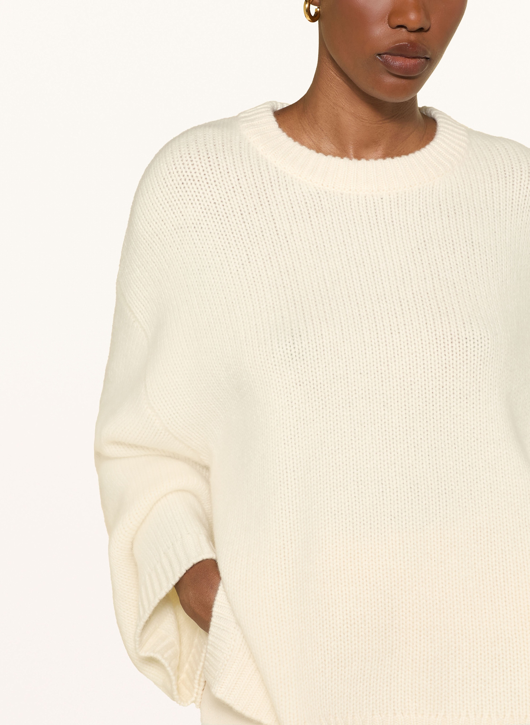 Thumbnail - Soft Goat Cashmere-Pullover weiss
