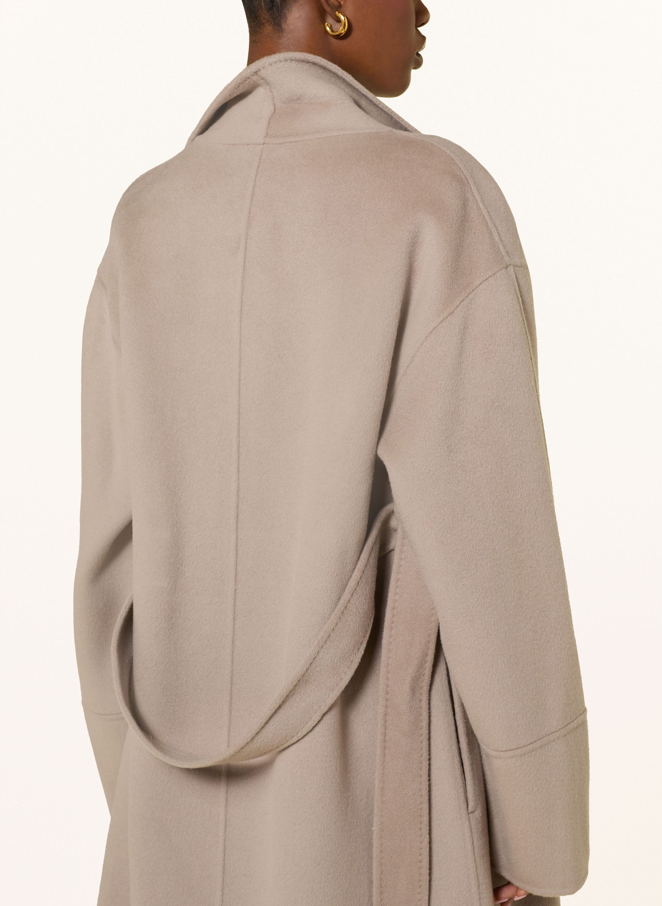 Thumbnail - Soft Goat Wollmantel beige