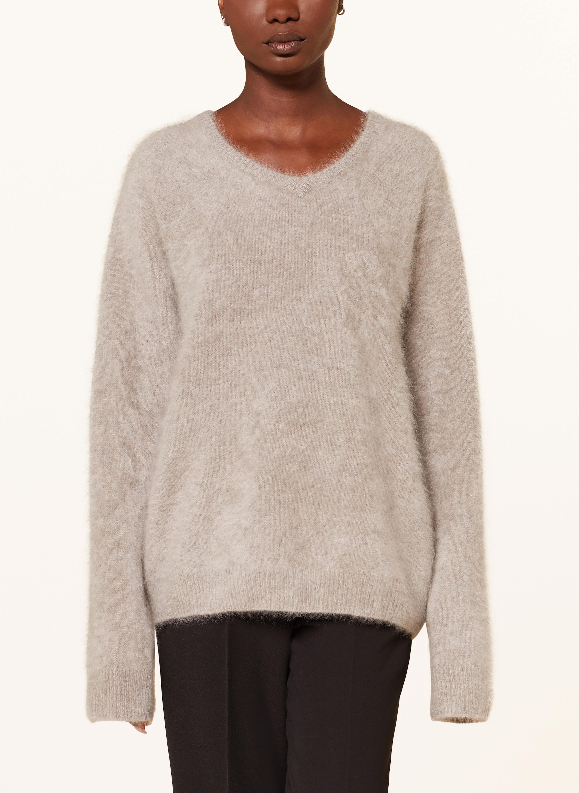 Thumbnail - Soft Goat Cashmere-Pullover beige