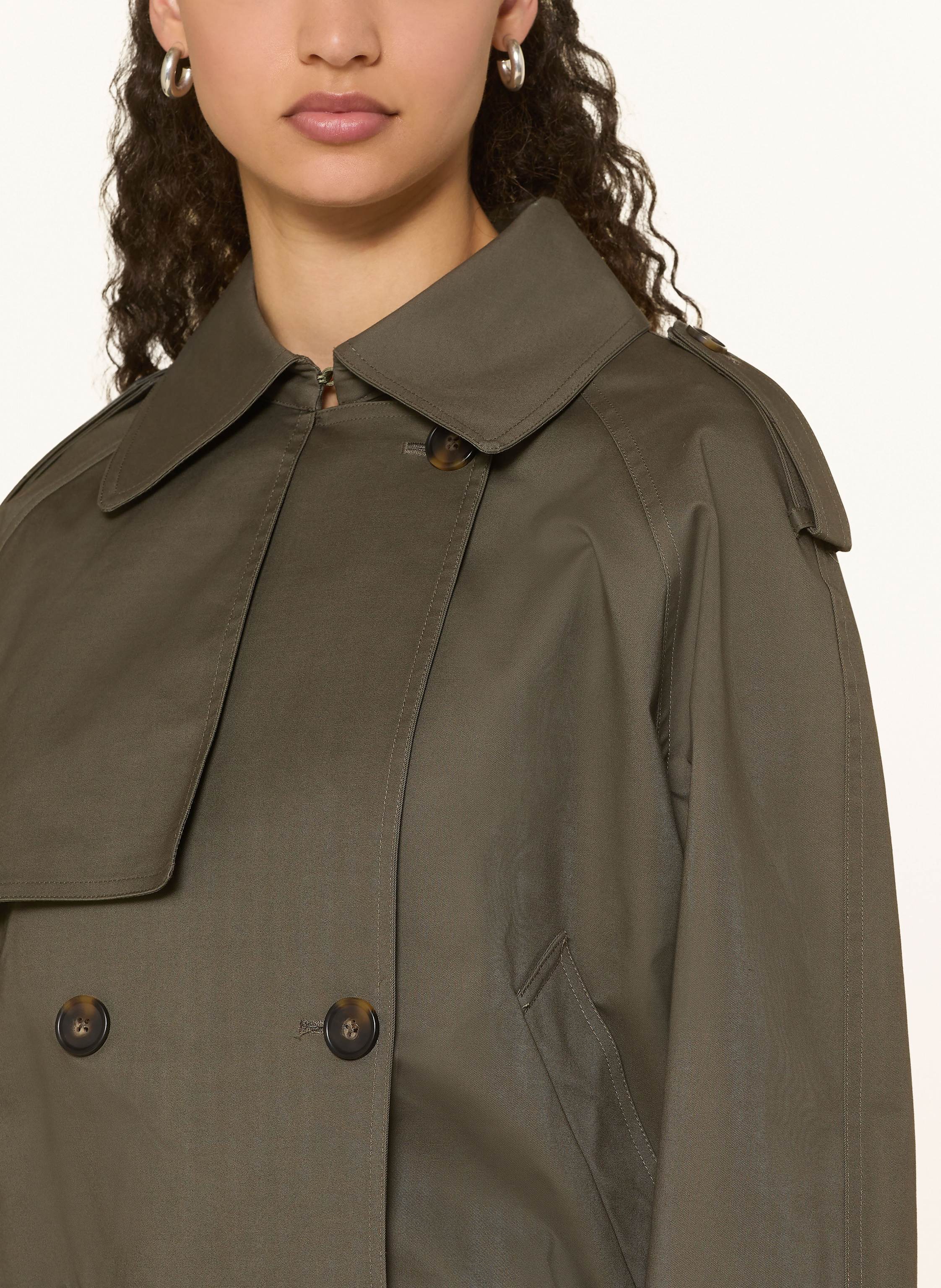 Thumbnail - Opus Cropped-Trenchcoat Hawena gruen