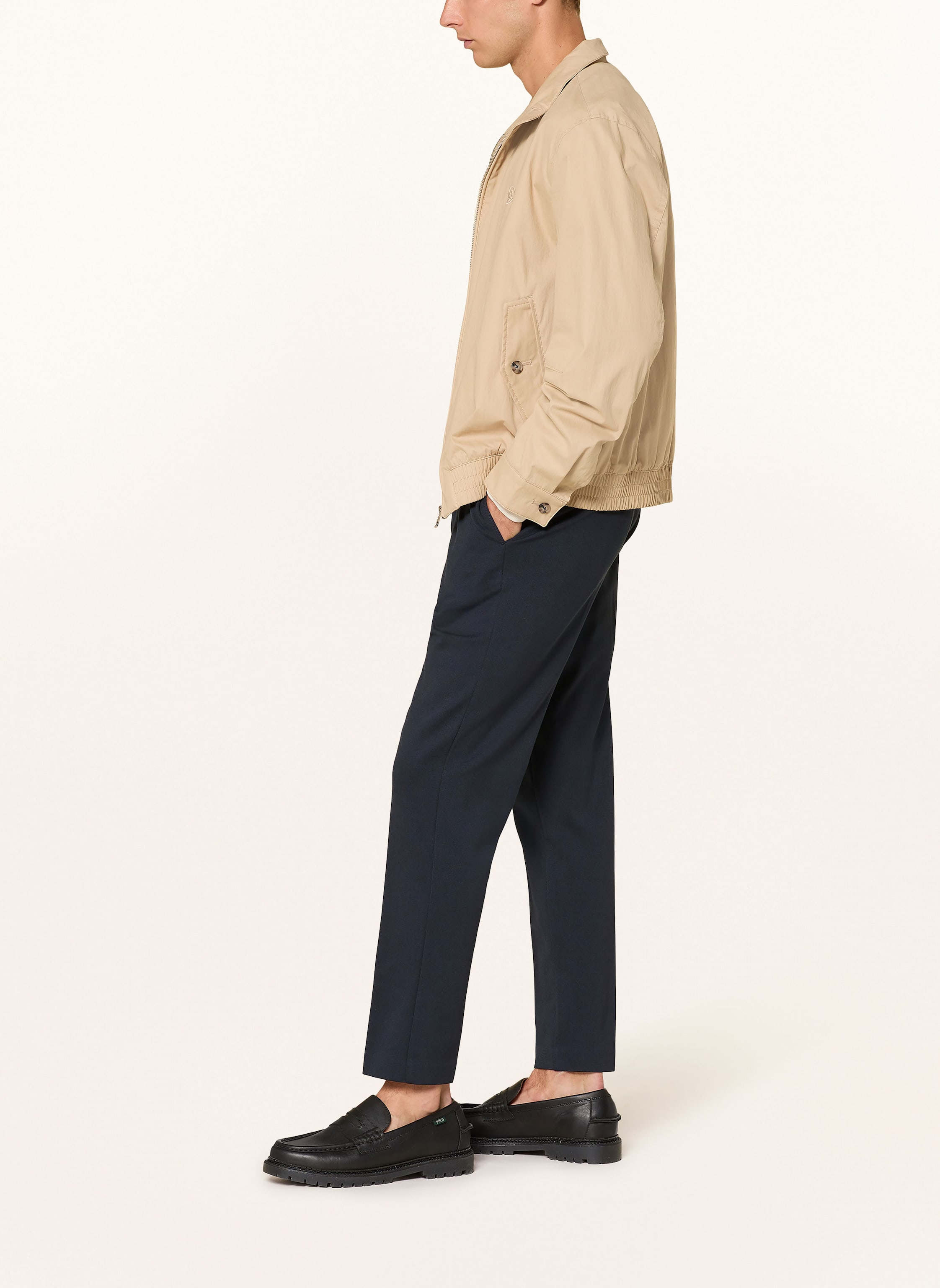 Thumbnail - Marc O'polo Jerseyhose Regular Fit blau