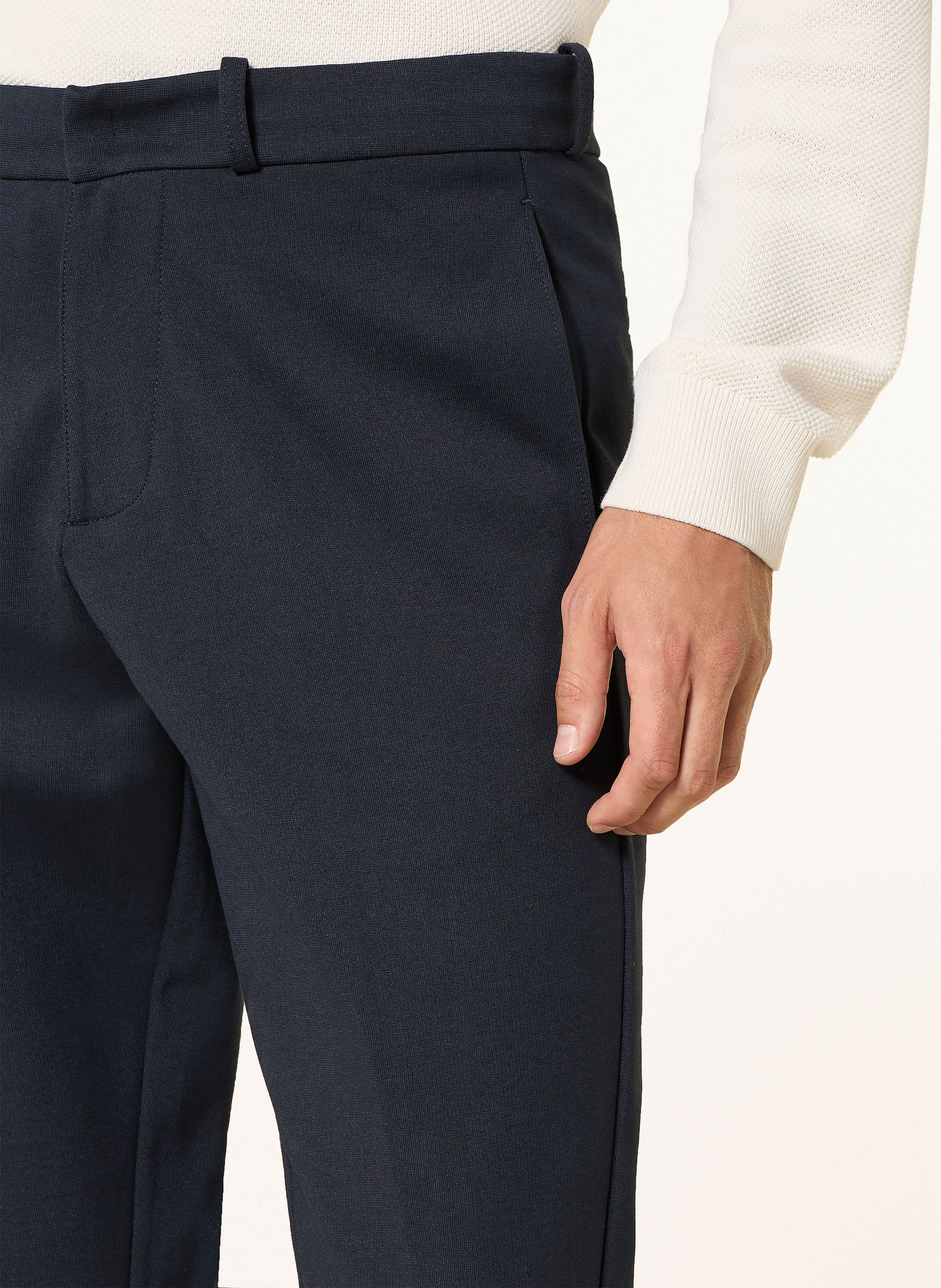 Thumbnail - Marc O'polo Jerseyhose Regular Fit blau