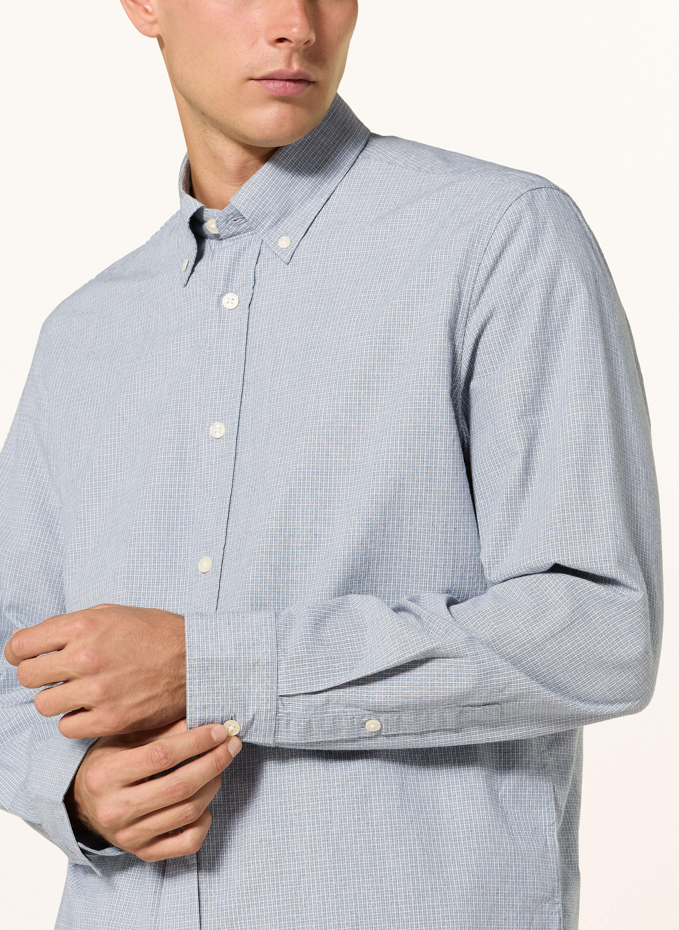 Thumbnail - Marc O'polo Hemd Regular Fit blau