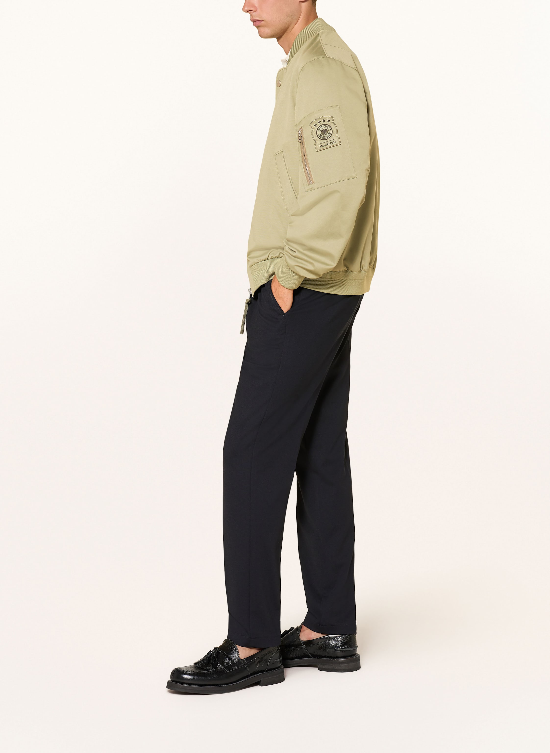 Thumbnail - Marc O'polo Jerseyhose Morot Jogger Tapered Fit blau
