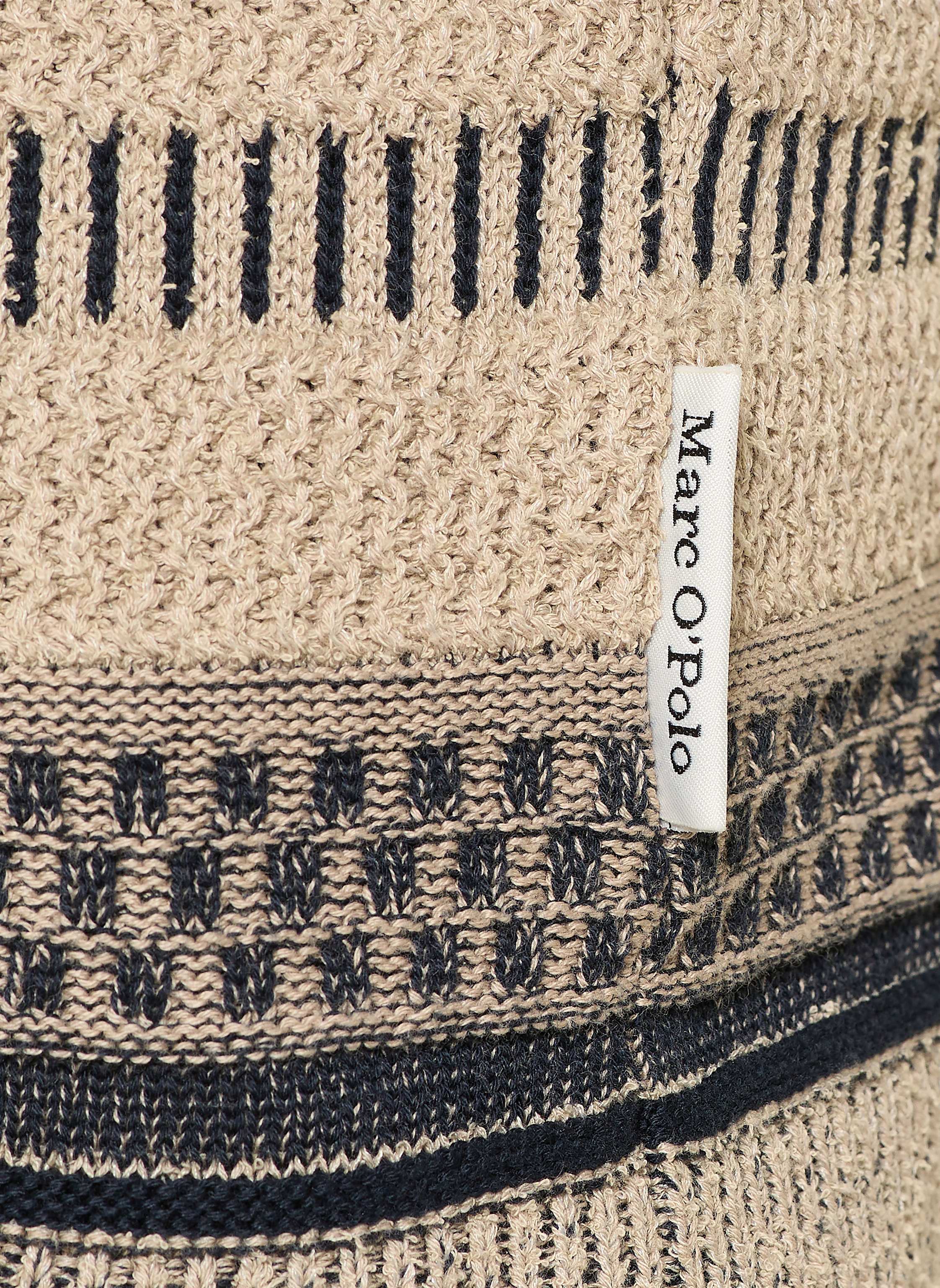 Thumbnail - Marc O'polo Strick-Poloshirt beige