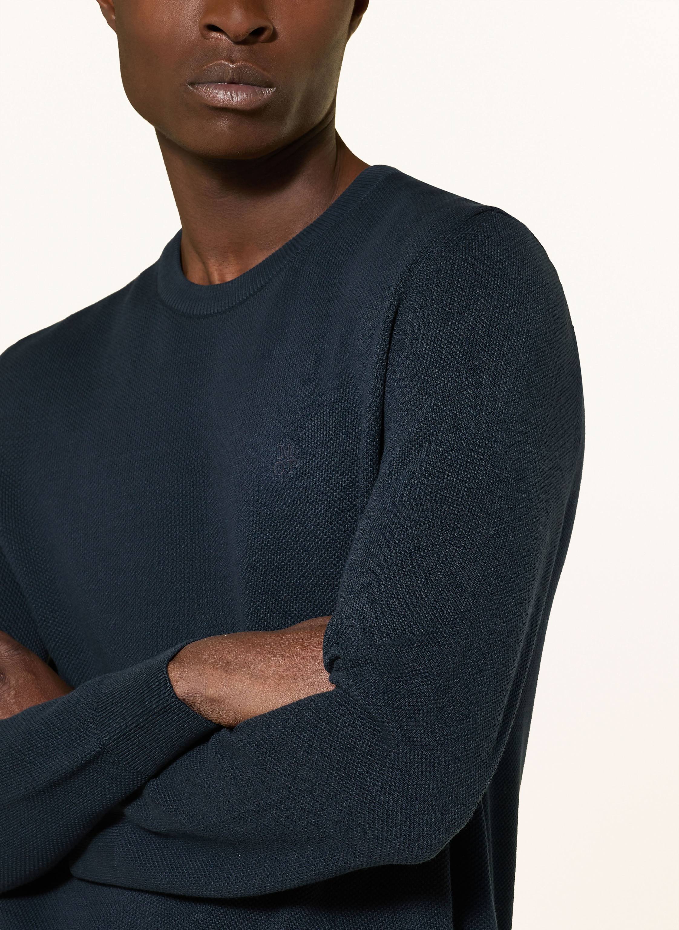 Thumbnail - Marc O'polo Piqué-Pullover blau