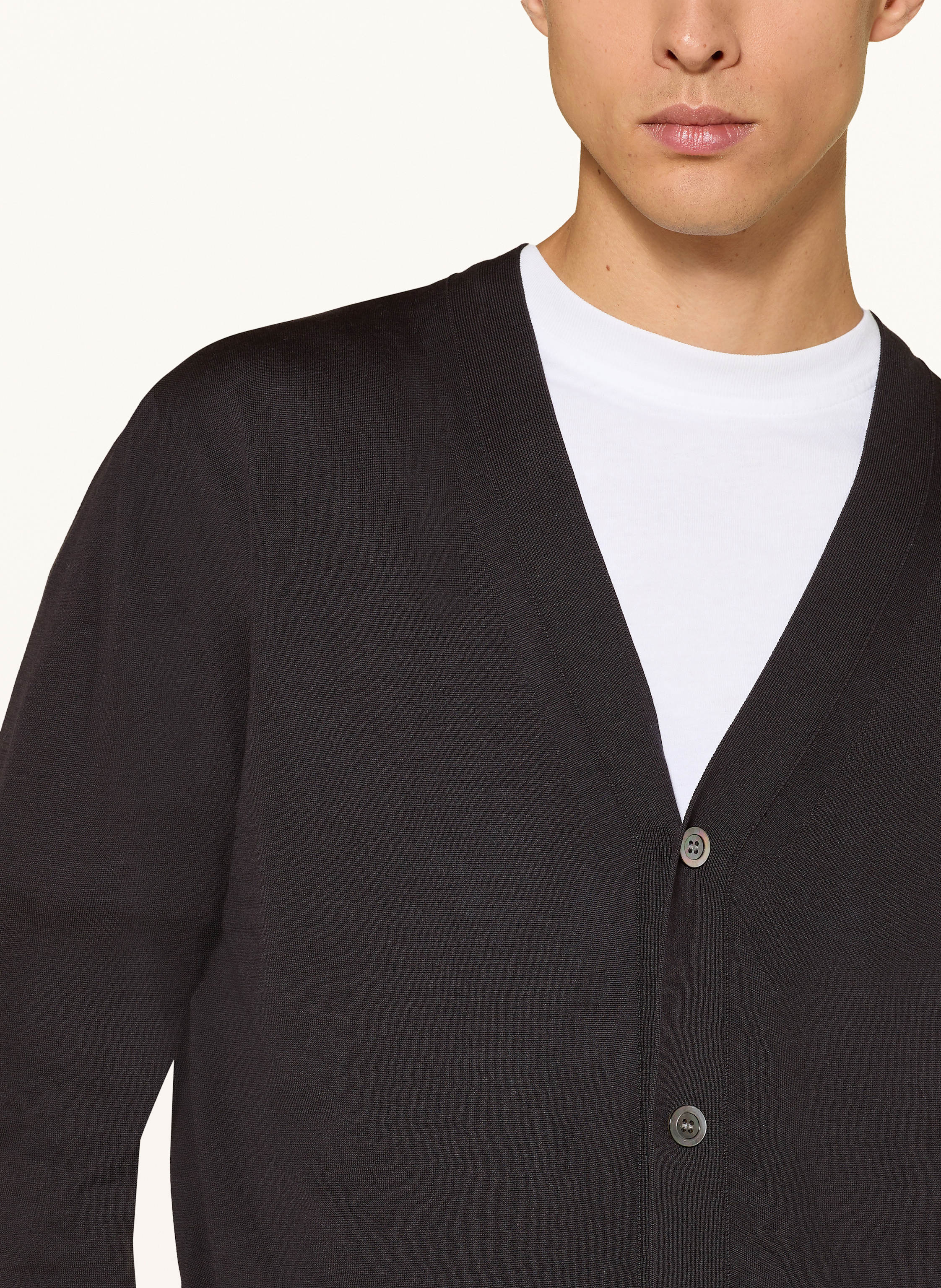 Thumbnail - Cos Strickjacke Mit Seide braun