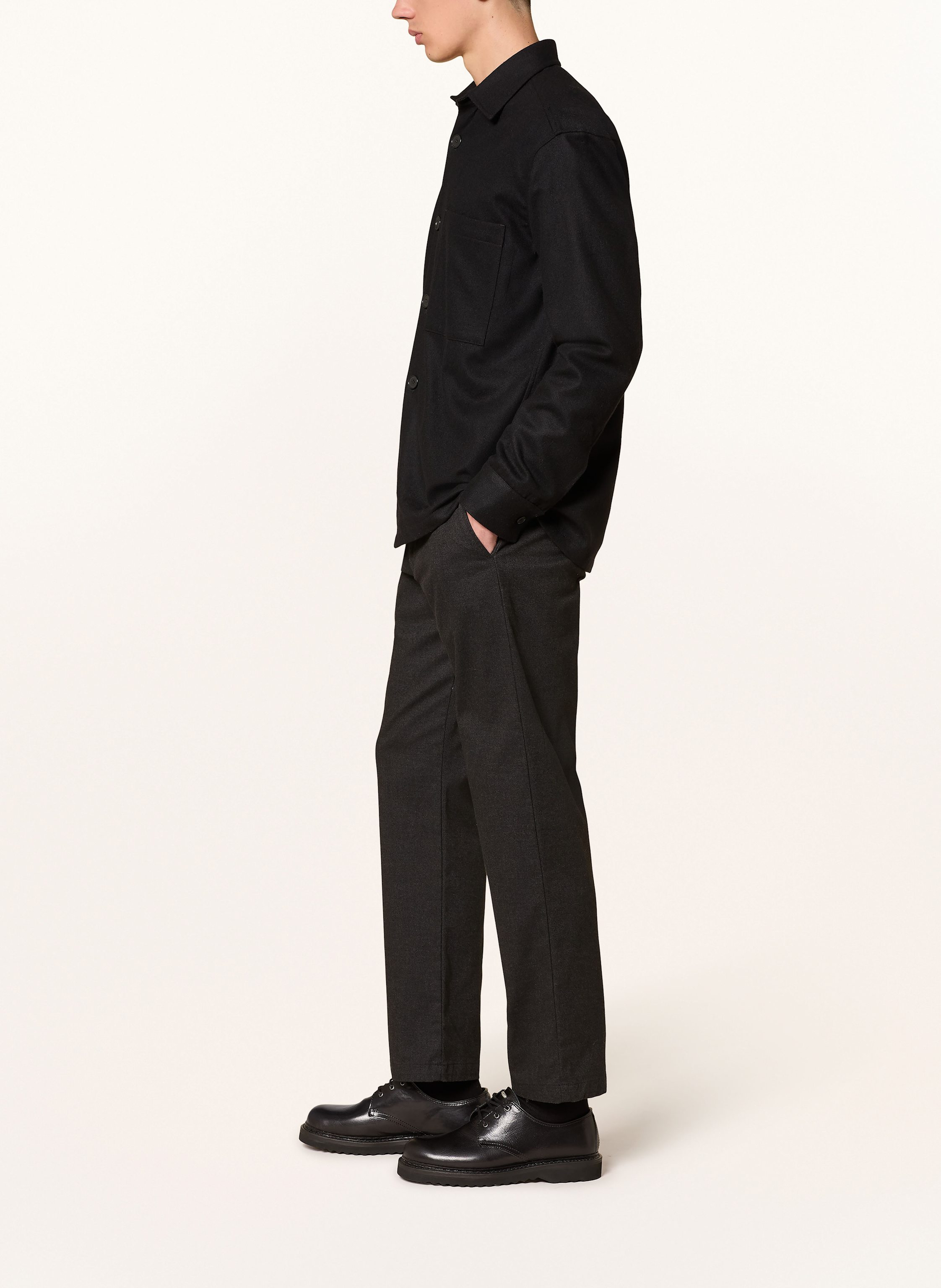 Thumbnail - Nn.07 Chino Aden Regular Fit schwarz