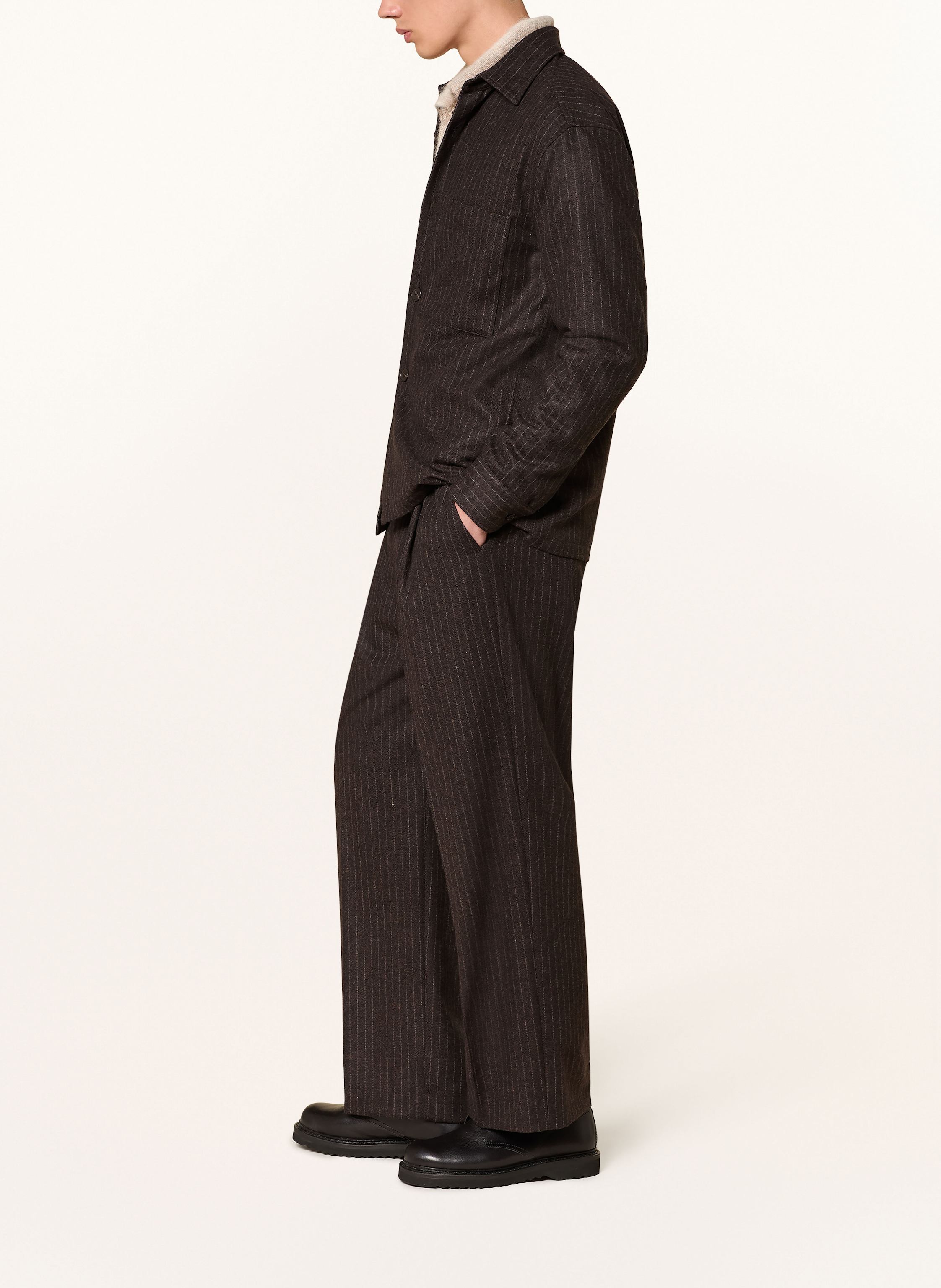 Thumbnail - Nn.07 Flanell-Chino Kay Relaxed Fit braun