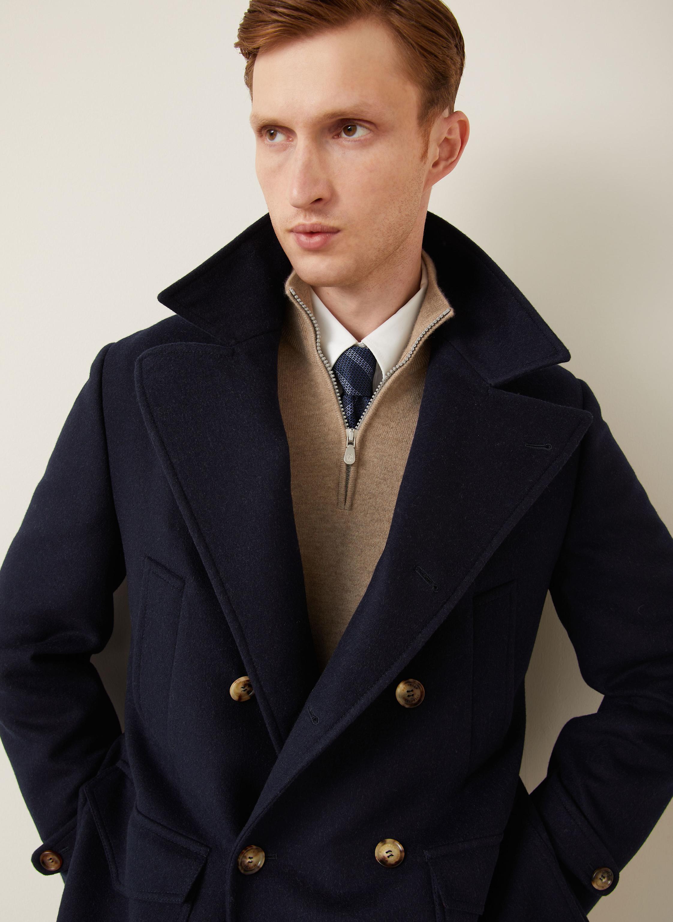 Thumbnail - Brunello Cucinelli Cabanjacke blau