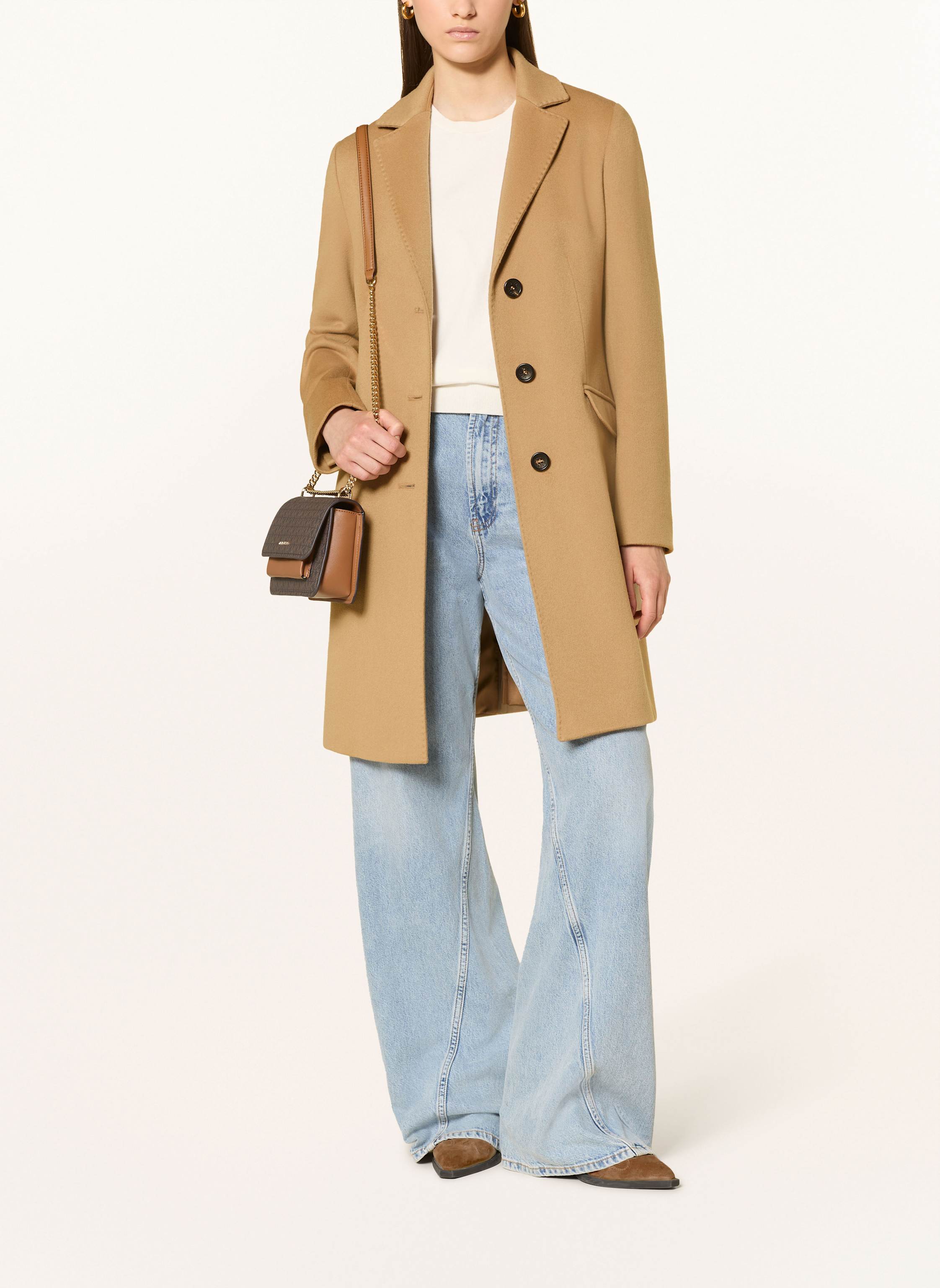 Thumbnail - Michael Kors Umhängetasche Claire Small braun
