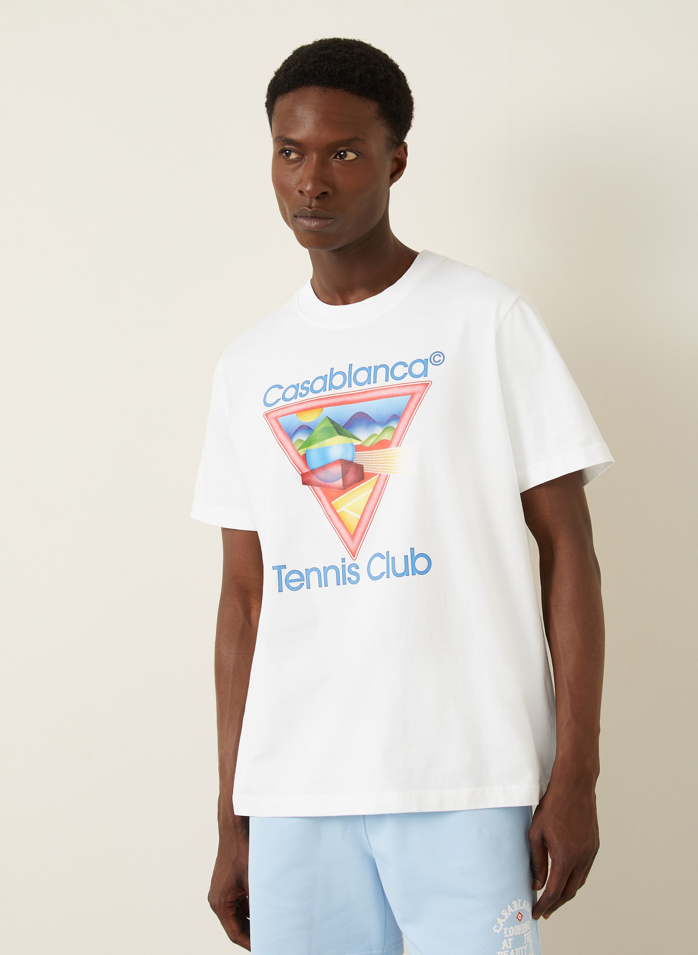 Thumbnail - Casablanca T-Shirt weiss
