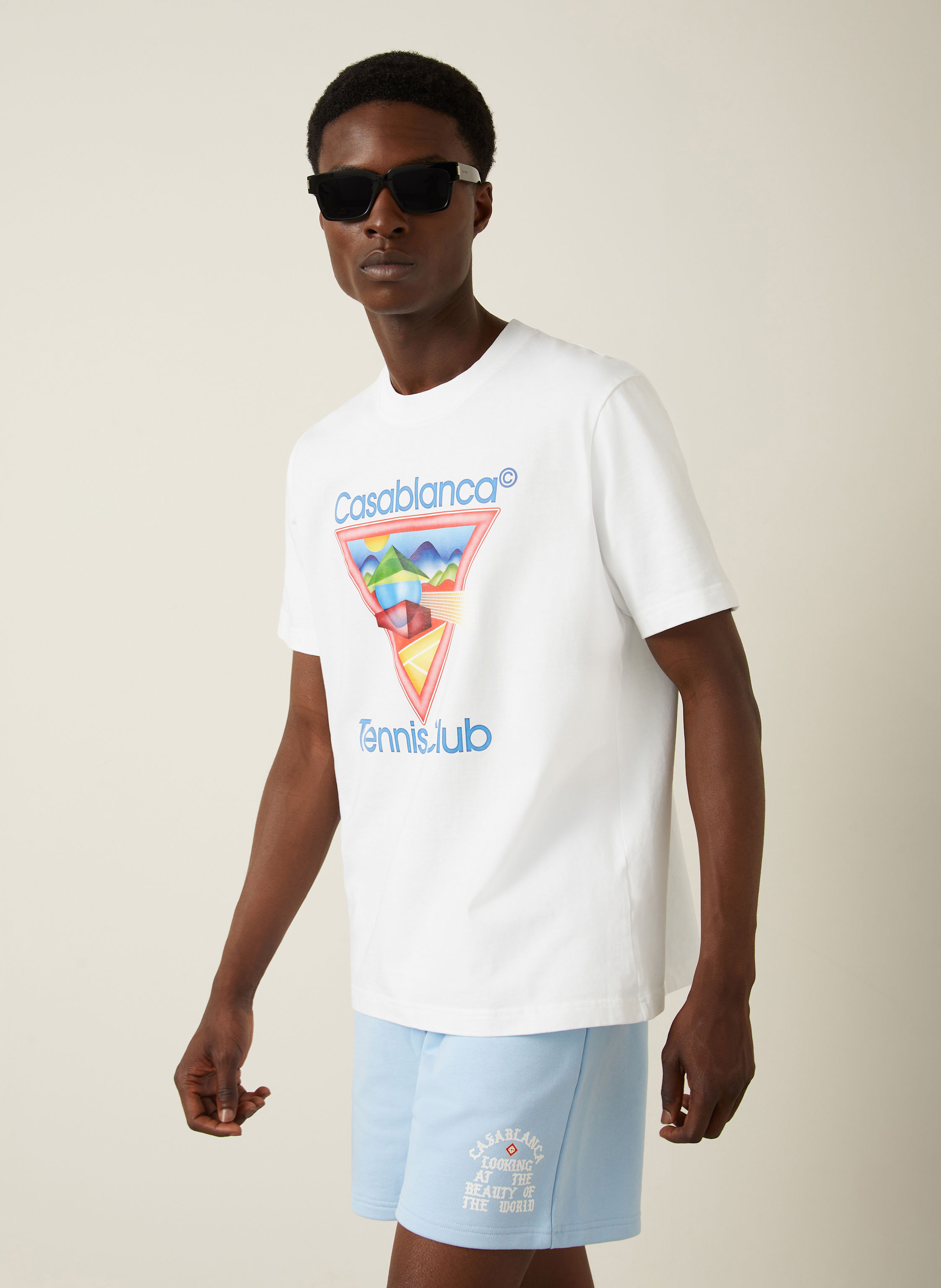 Thumbnail - Casablanca T-Shirt weiss