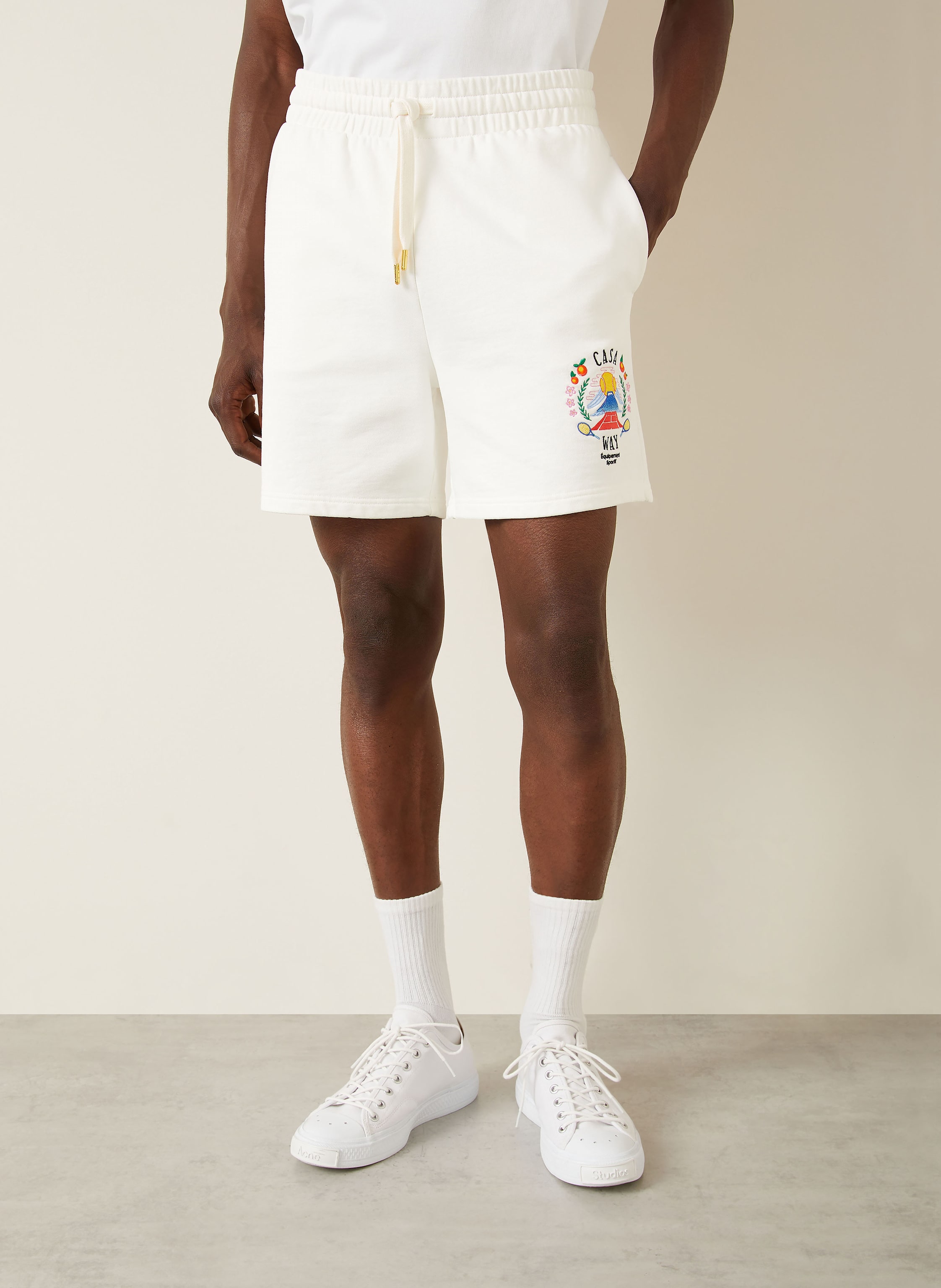 Thumbnail - Casablanca Sweatshorts weiss