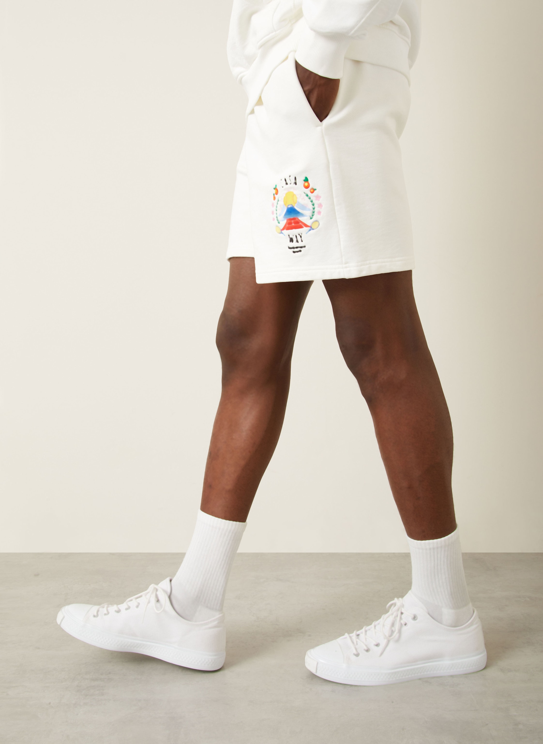 Thumbnail - Casablanca Sweatshorts weiss