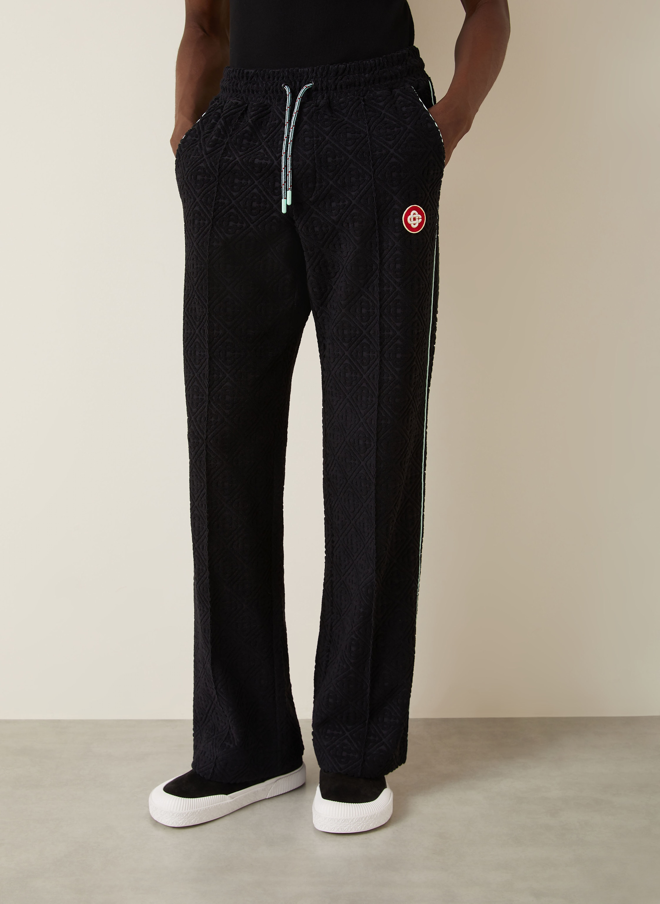 Thumbnail - Casablanca Track Pants Aus Frottee schwarz