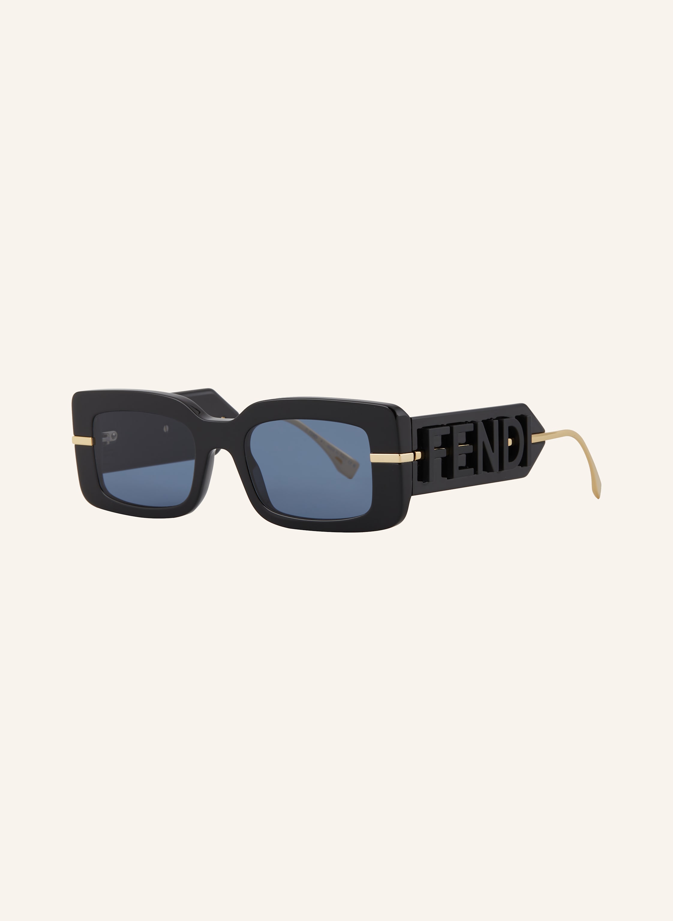 Fendi Fendi Sonnenbrille fn000790 schwarz in 1100B1 - SCHWARZ/ BLAU