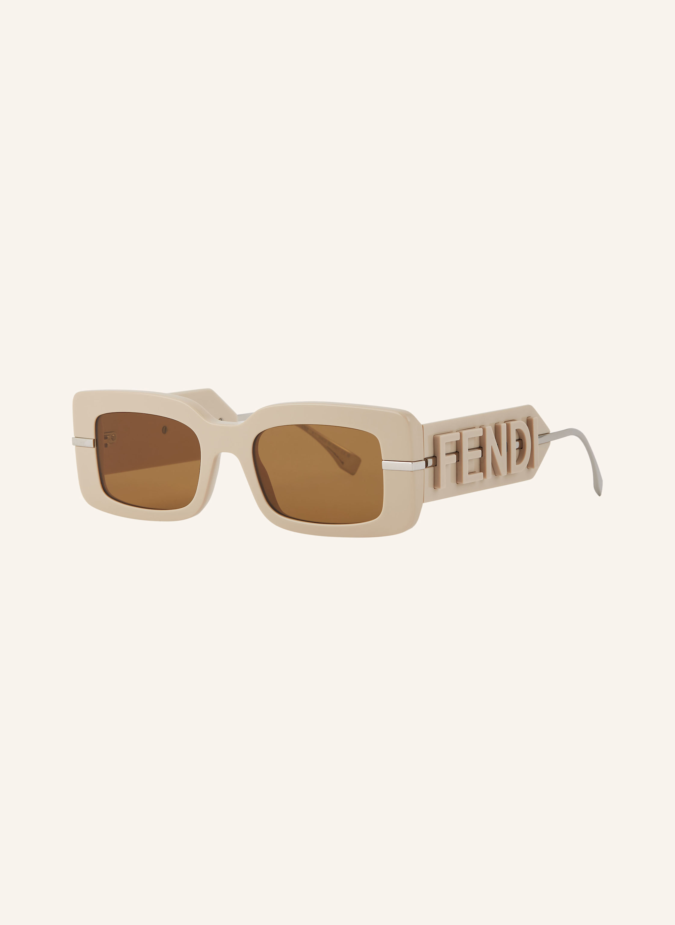 Fendi Fendi Sonnenbrille fn000790 beige in 1890D1 - CREME/ BRAUN