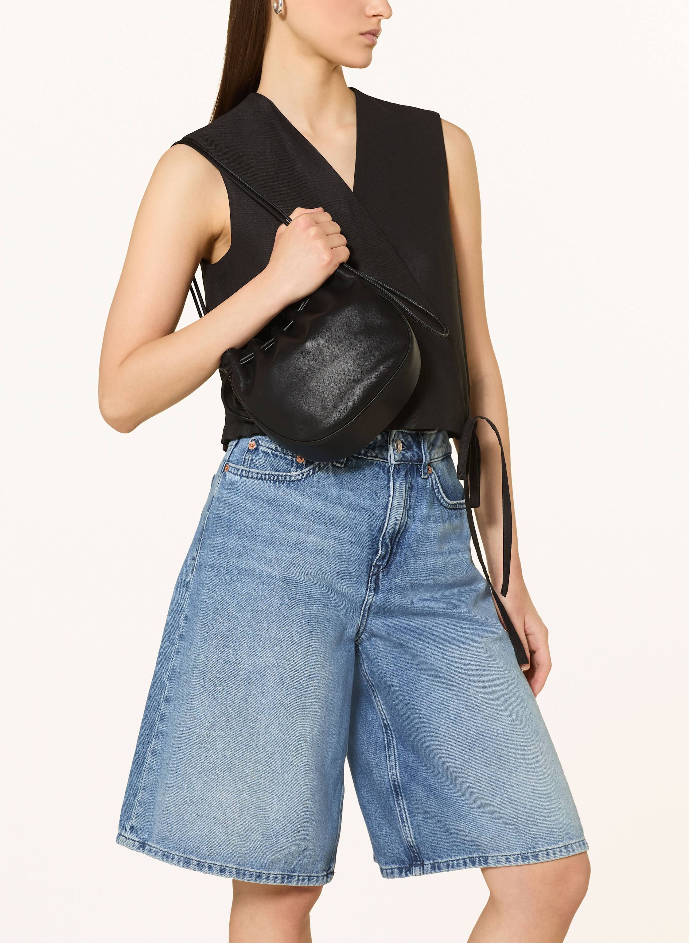 Thumbnail - Cos Beuteltasche schwarz