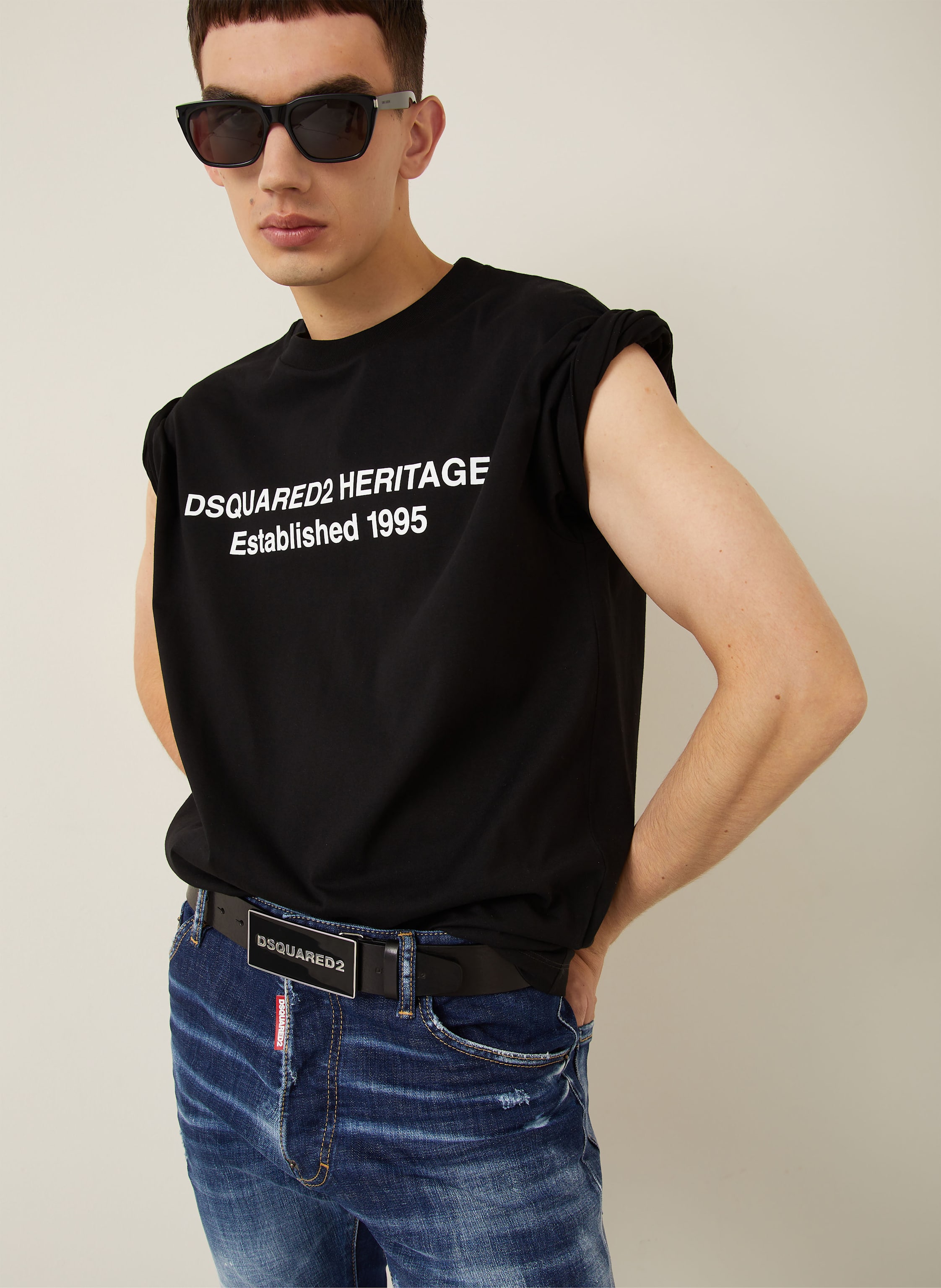 Thumbnail - dsquared2 T-Shirt schwarz