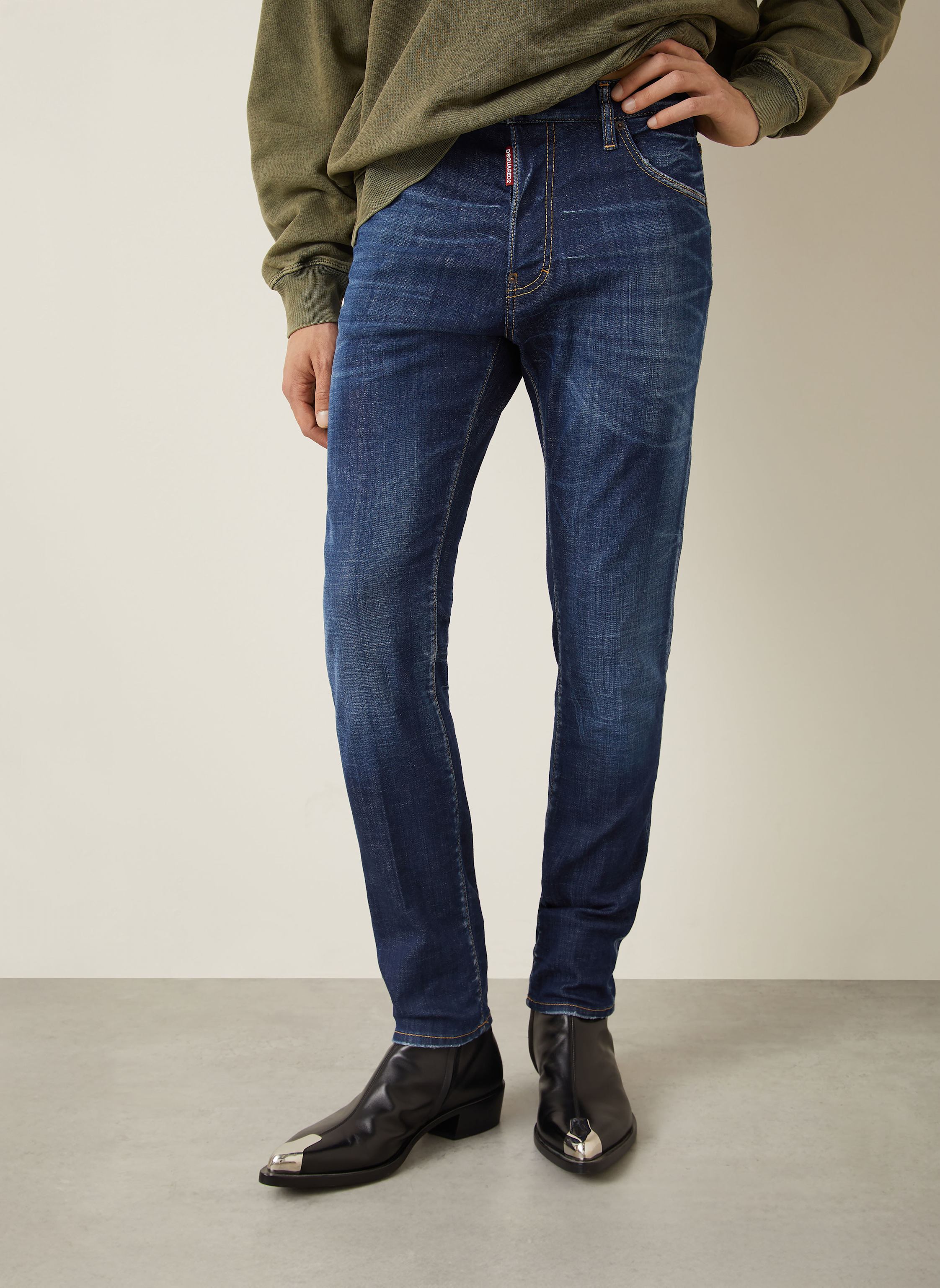 Thumbnail - dsquared2 Jeans Cool Guy Slim Fit blau
