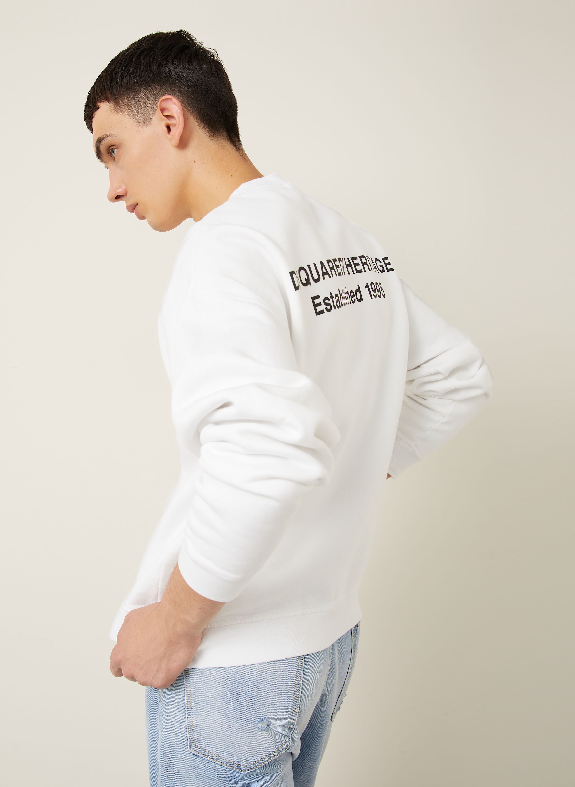 Thumbnail - dsquared2 Sweatshirt weiss