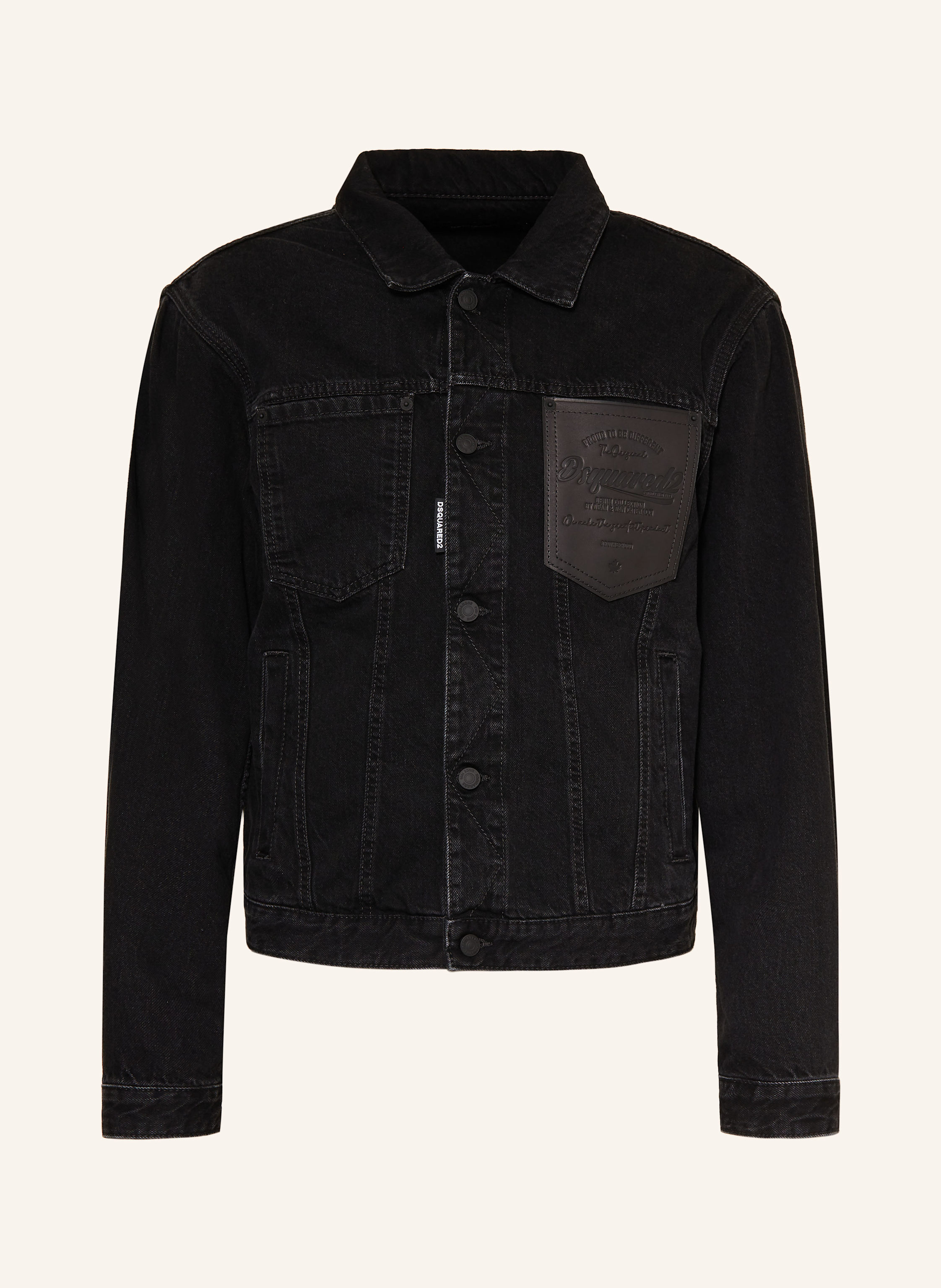 dsquared2 Jeansjacke schwarz