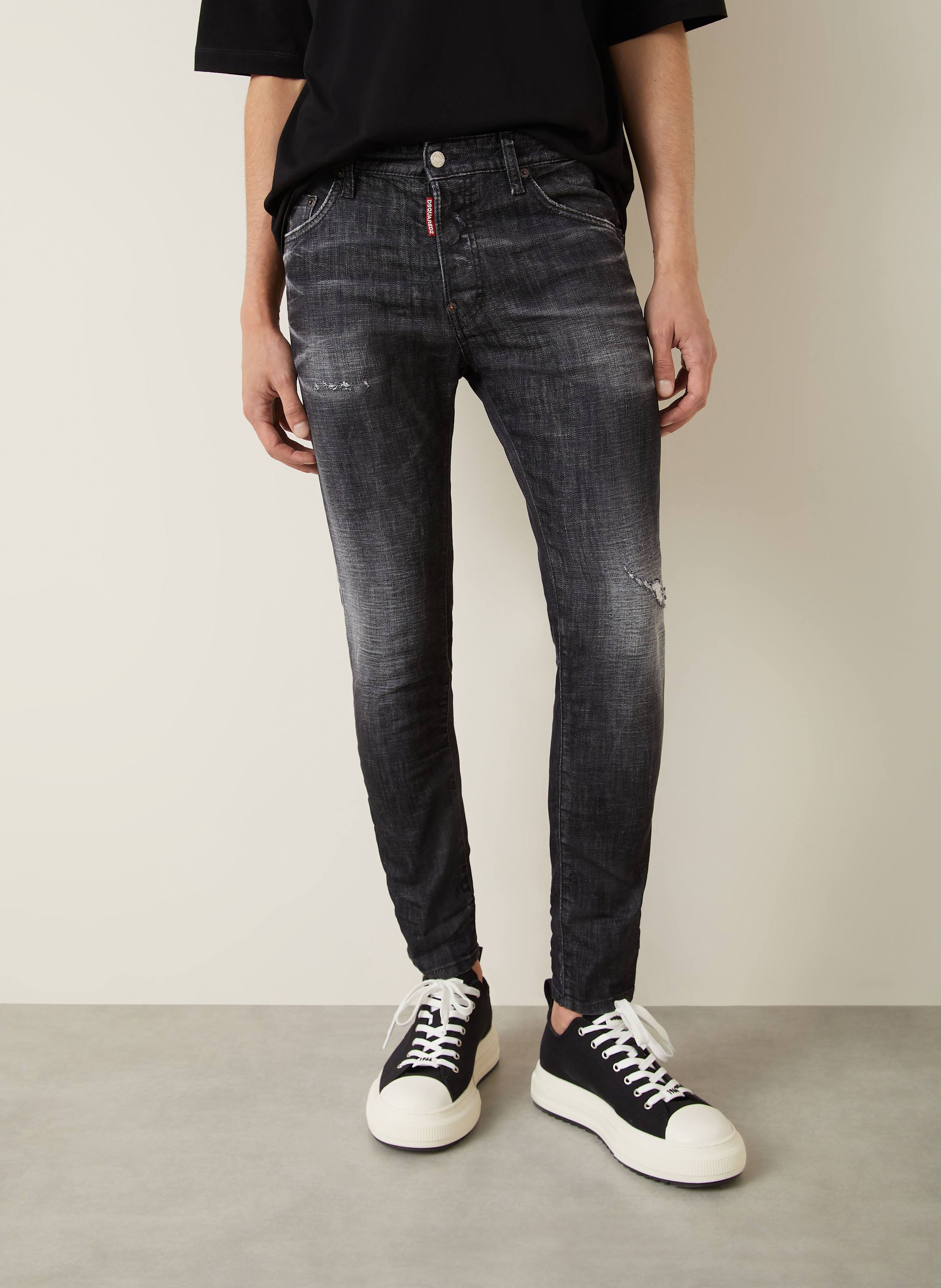 Thumbnail - dsquared2 Jeans Skater Slim Fit schwarz