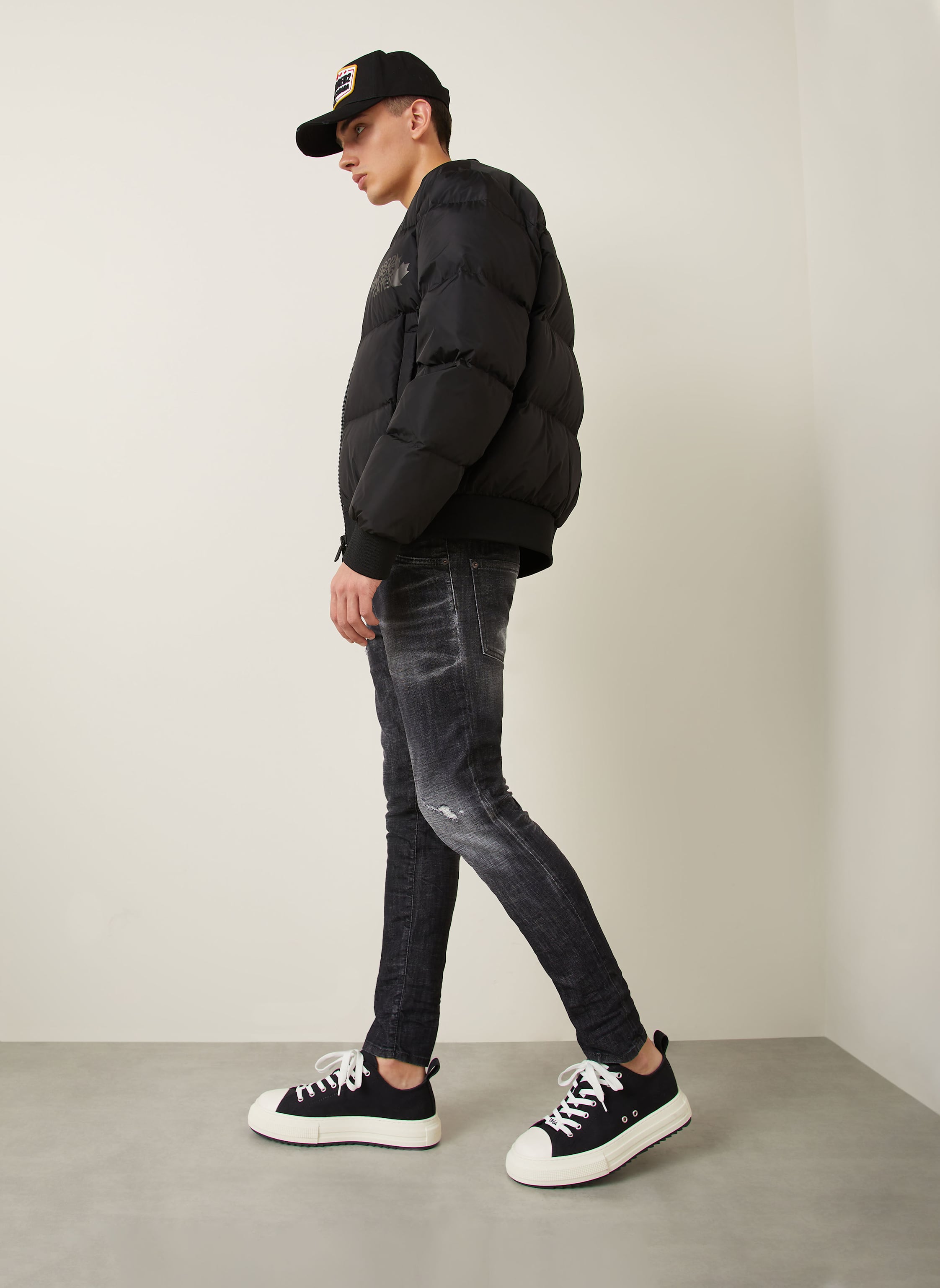 Thumbnail - dsquared2 Jeans Skater Slim Fit schwarz