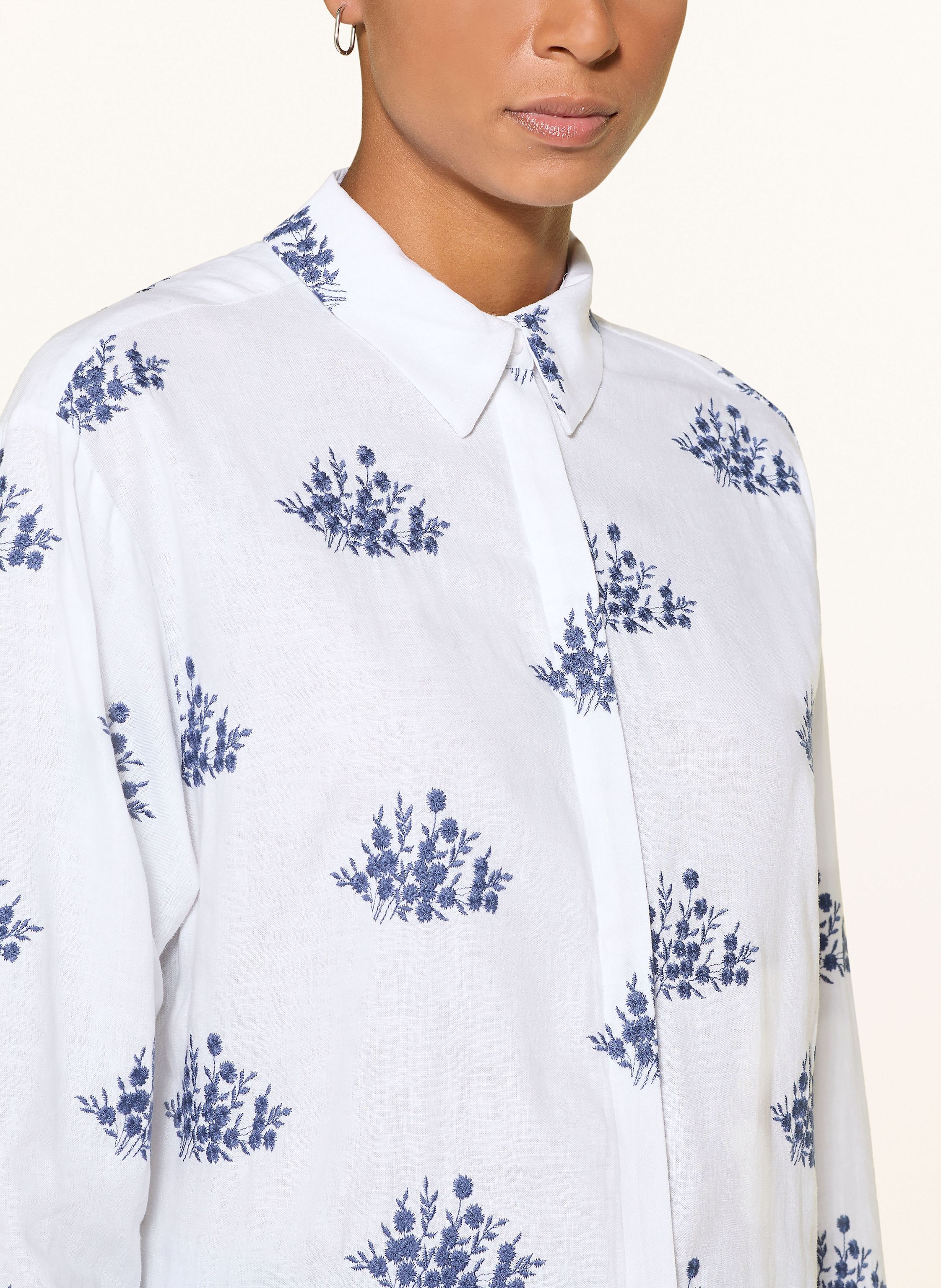 Thumbnail - Msch Copenhagen Hemdbluse Mschryan Conella Mit Leinen weiss