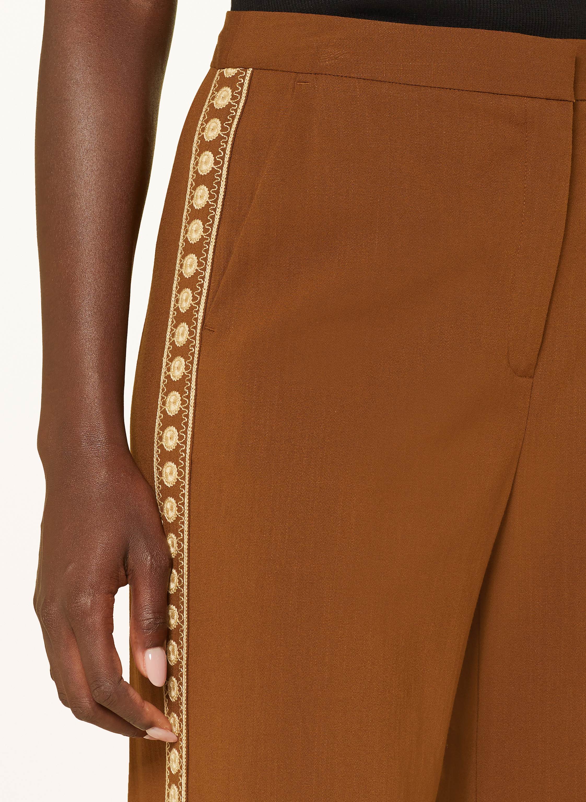 Thumbnail - Ba&Sh Marlenehose Taos braun