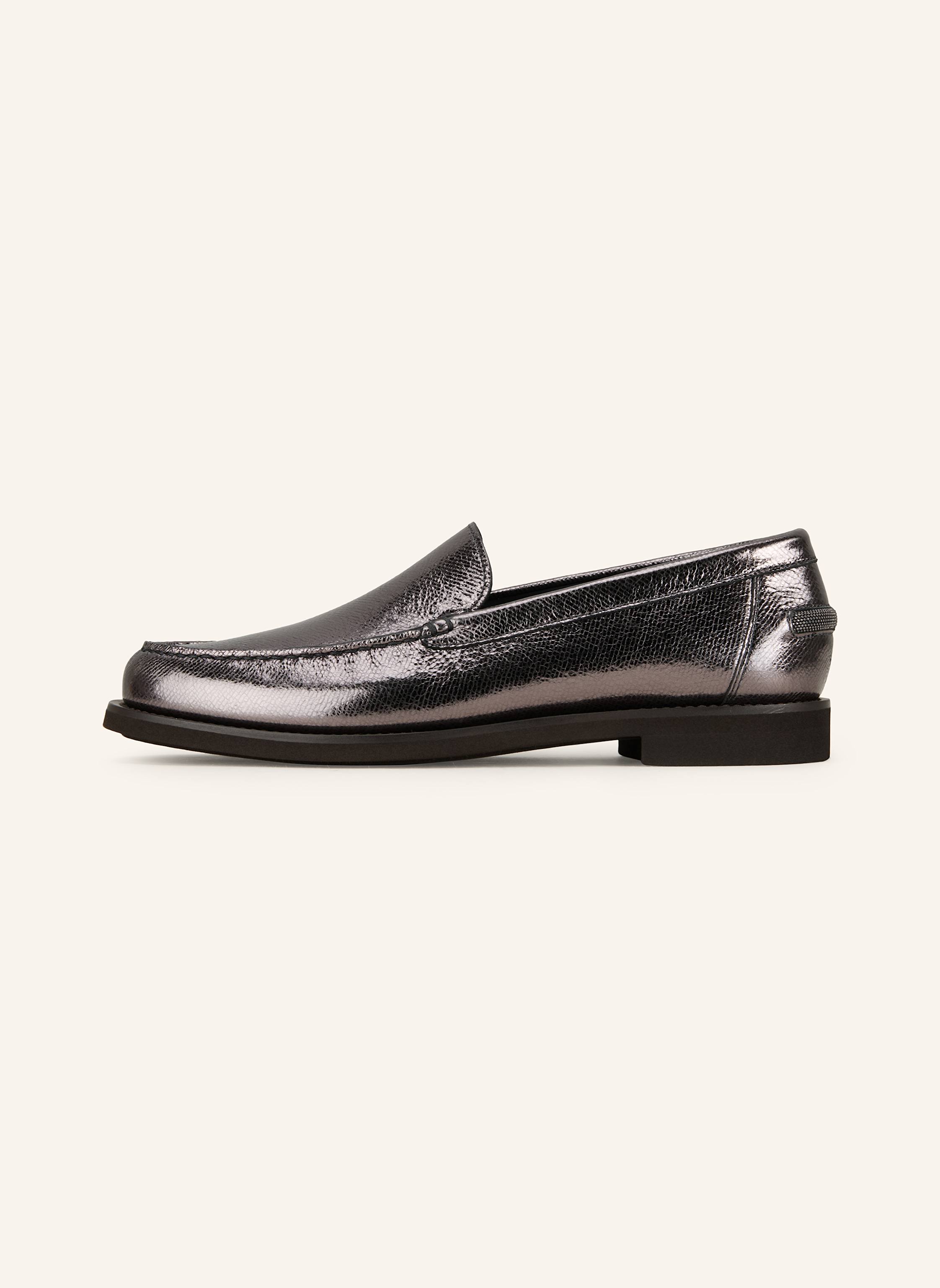 Thumbnail - Brunello Cucinelli Loafer silber