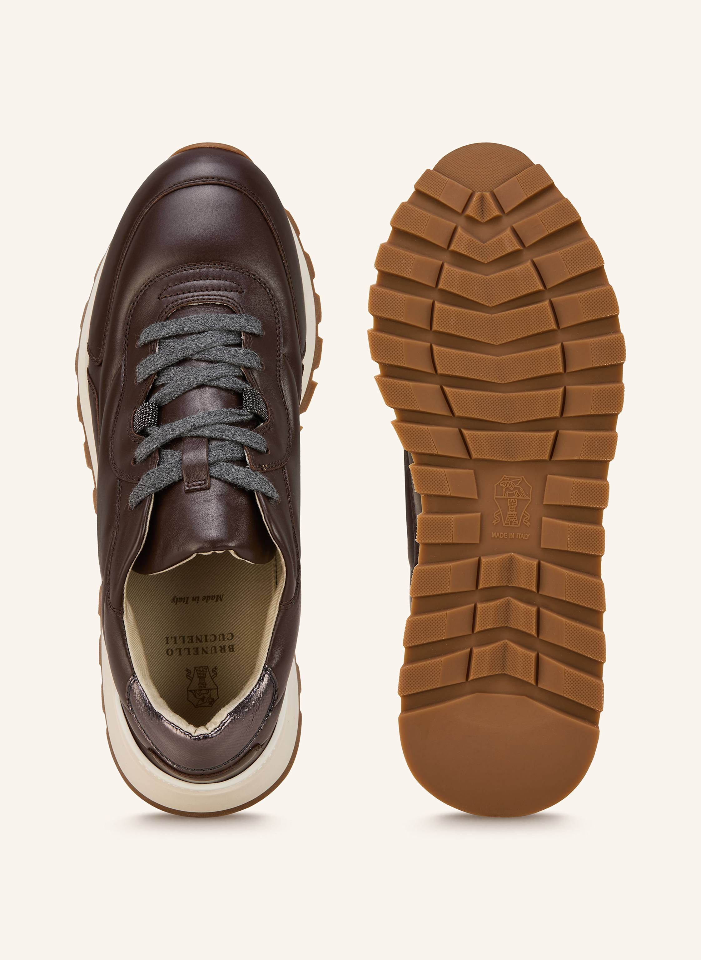 Thumbnail - Brunello Cucinelli Sneaker braun