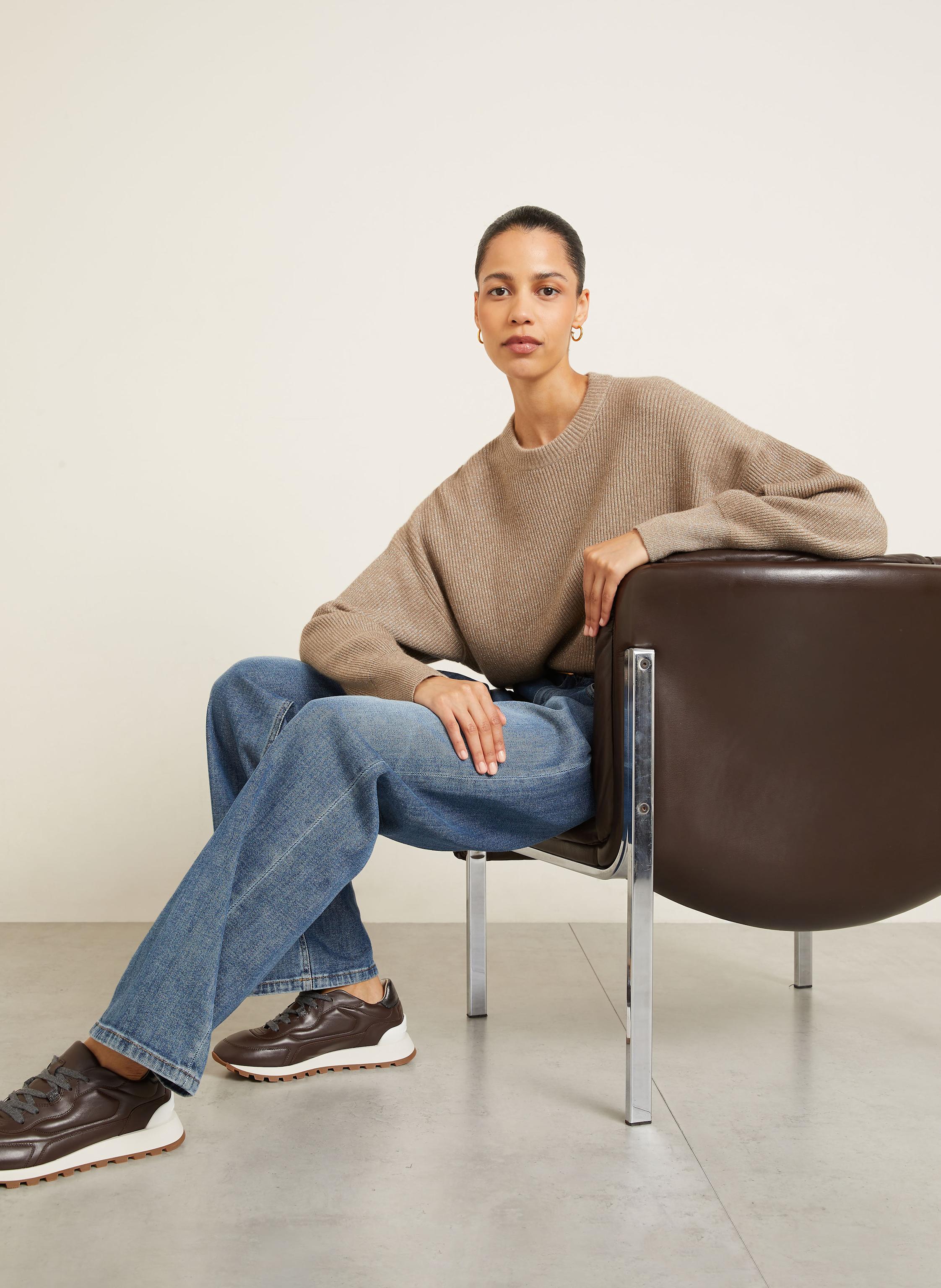 Thumbnail - Brunello Cucinelli Cashmere-Pullover braun