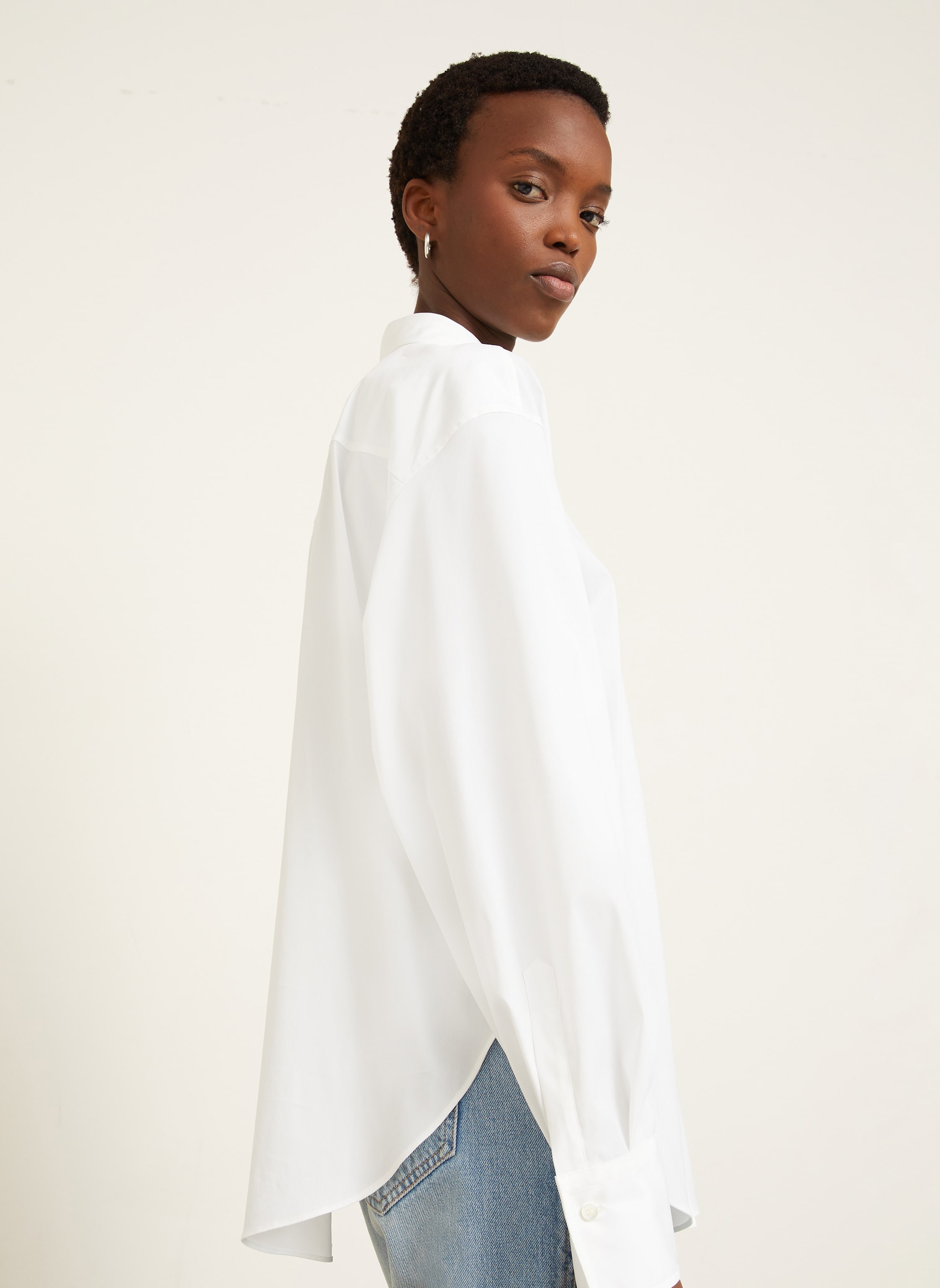 Thumbnail - Brunello Cucinelli Hemdbluse Mit Schmucksteinen weiss