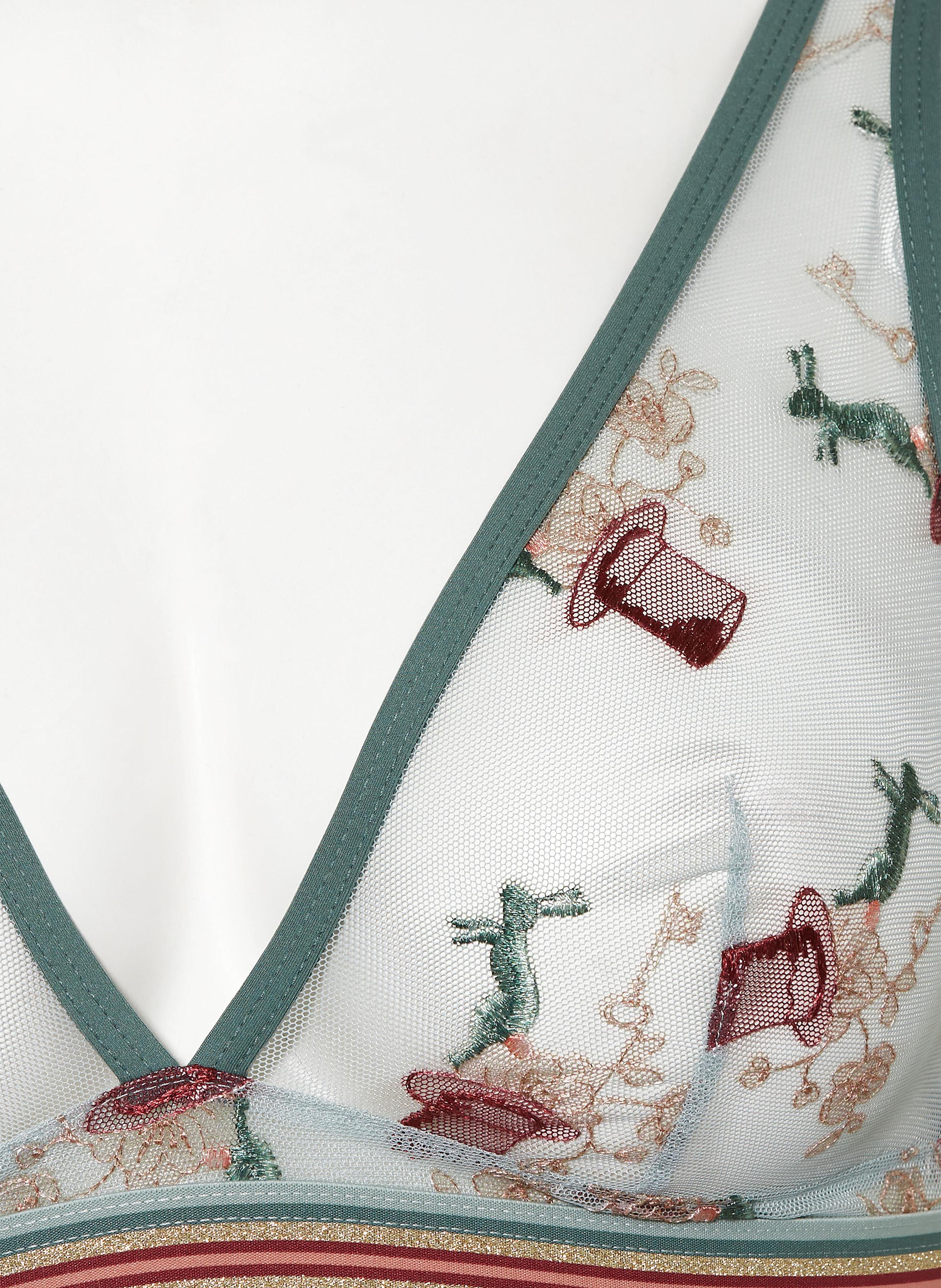 Thumbnail - Mey Triangel-Bh Serie Poetry Zap Zarapp Mit Glitzergarn gruen