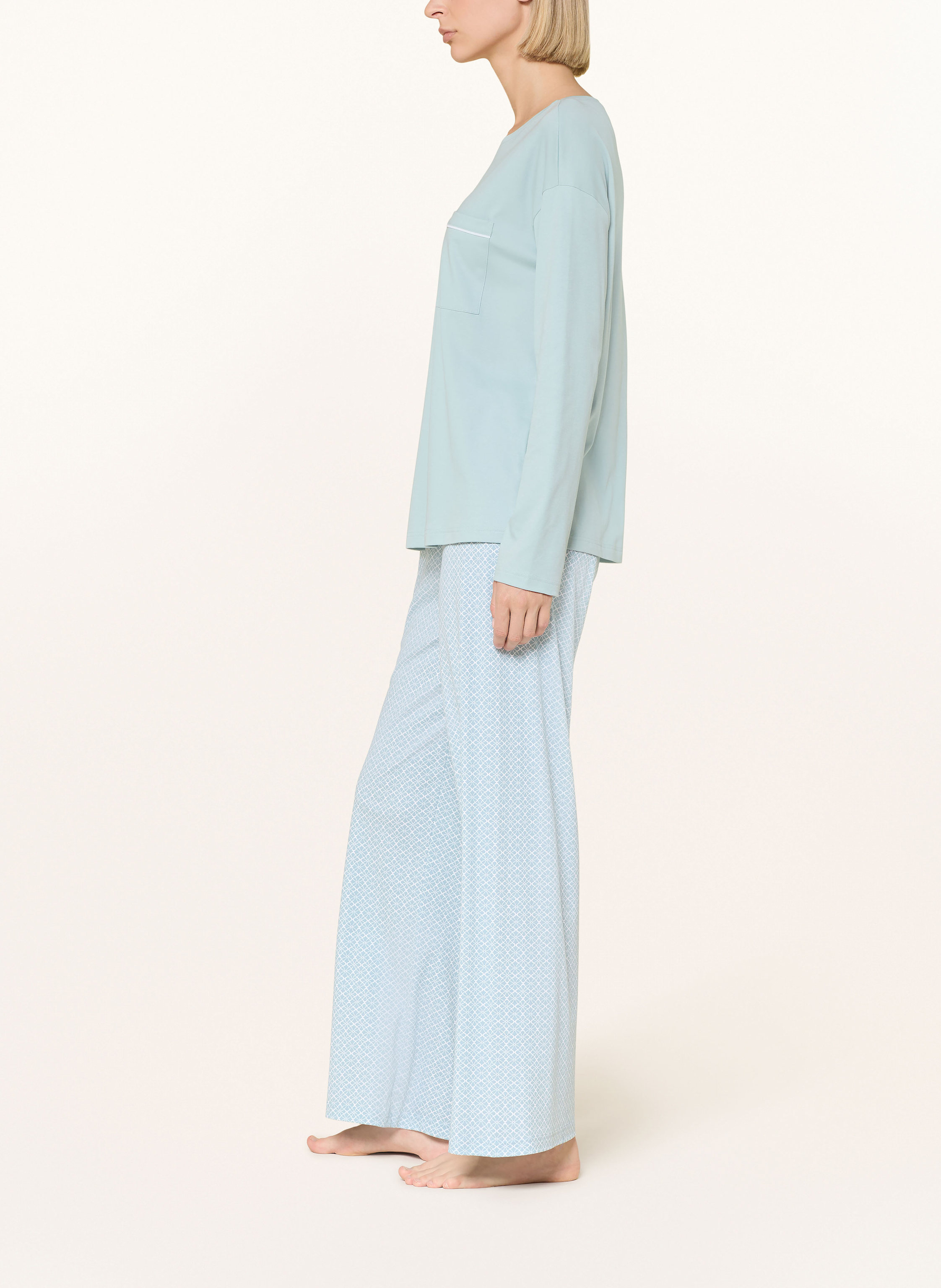 Thumbnail - Mey Schlafhose Serie Finest Dreams gruen