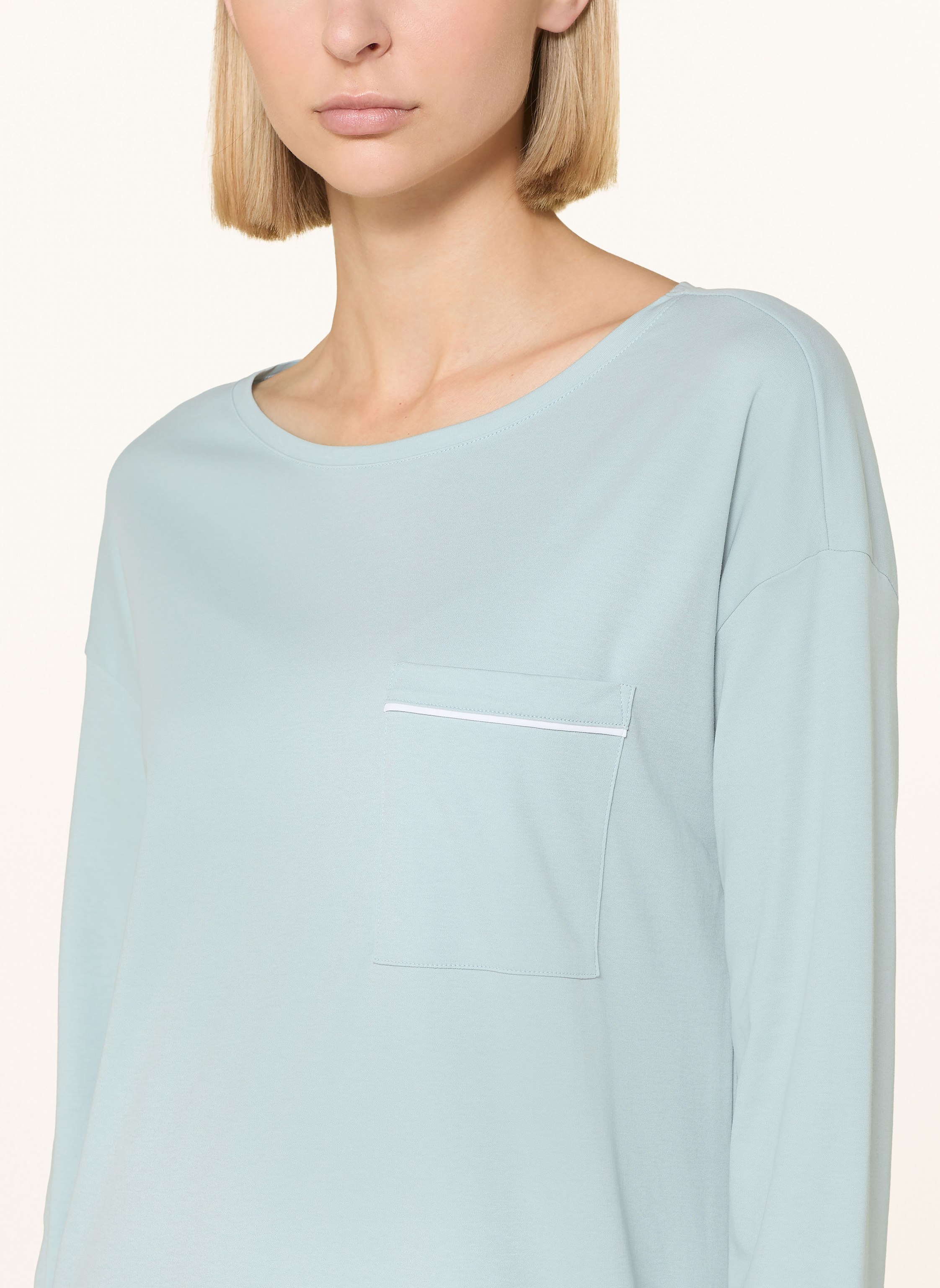 Thumbnail - Mey Nachthemd Serie Classy Nights gruen