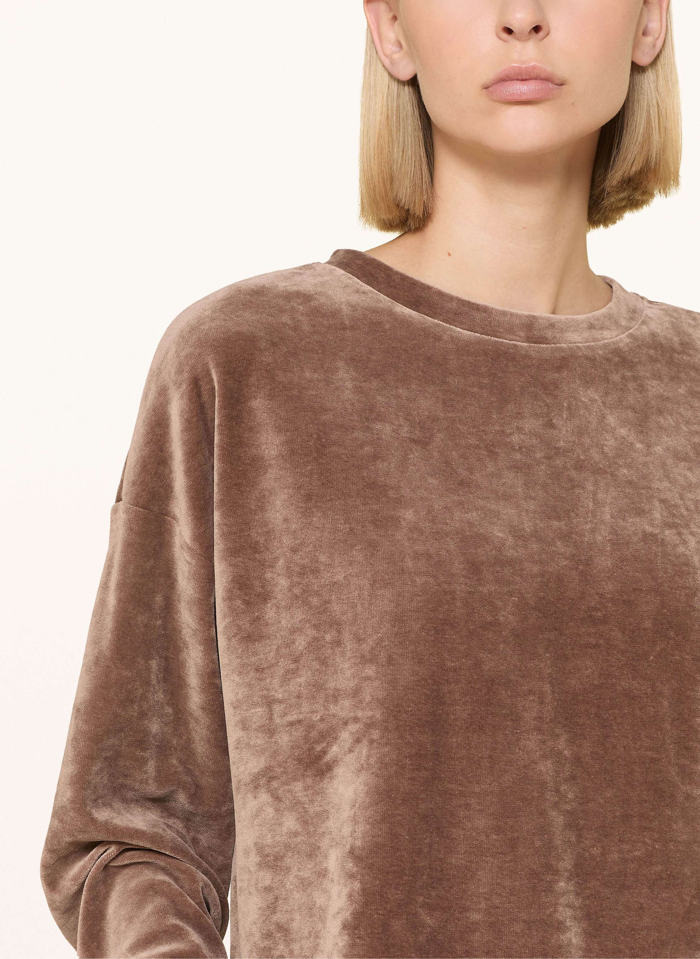 Thumbnail - Mey Lounge-Sweatshirt Serie Velvet Dream Aus Nicki beige