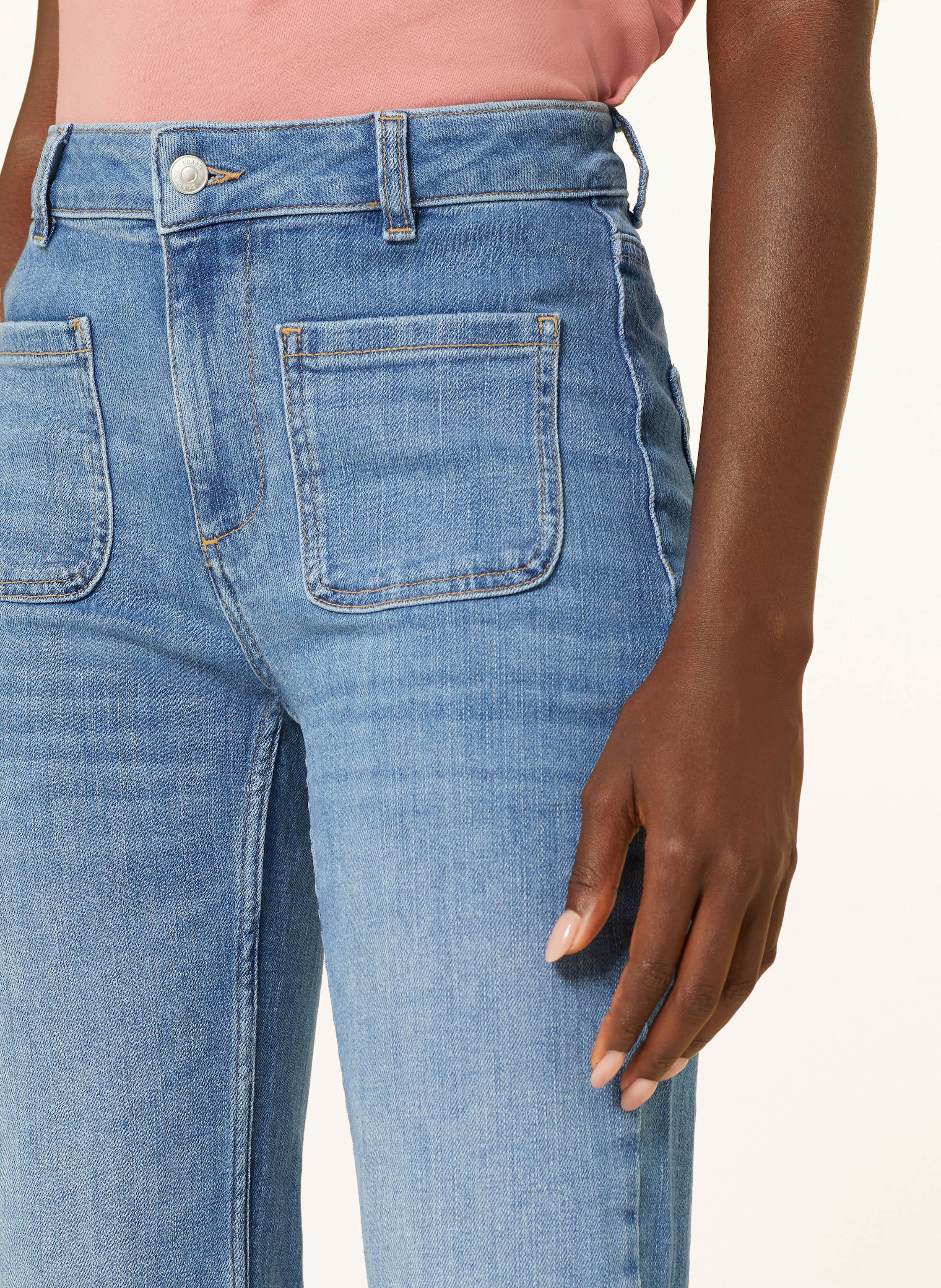 Thumbnail - Ba&Sh Flared Jeans Ross blau