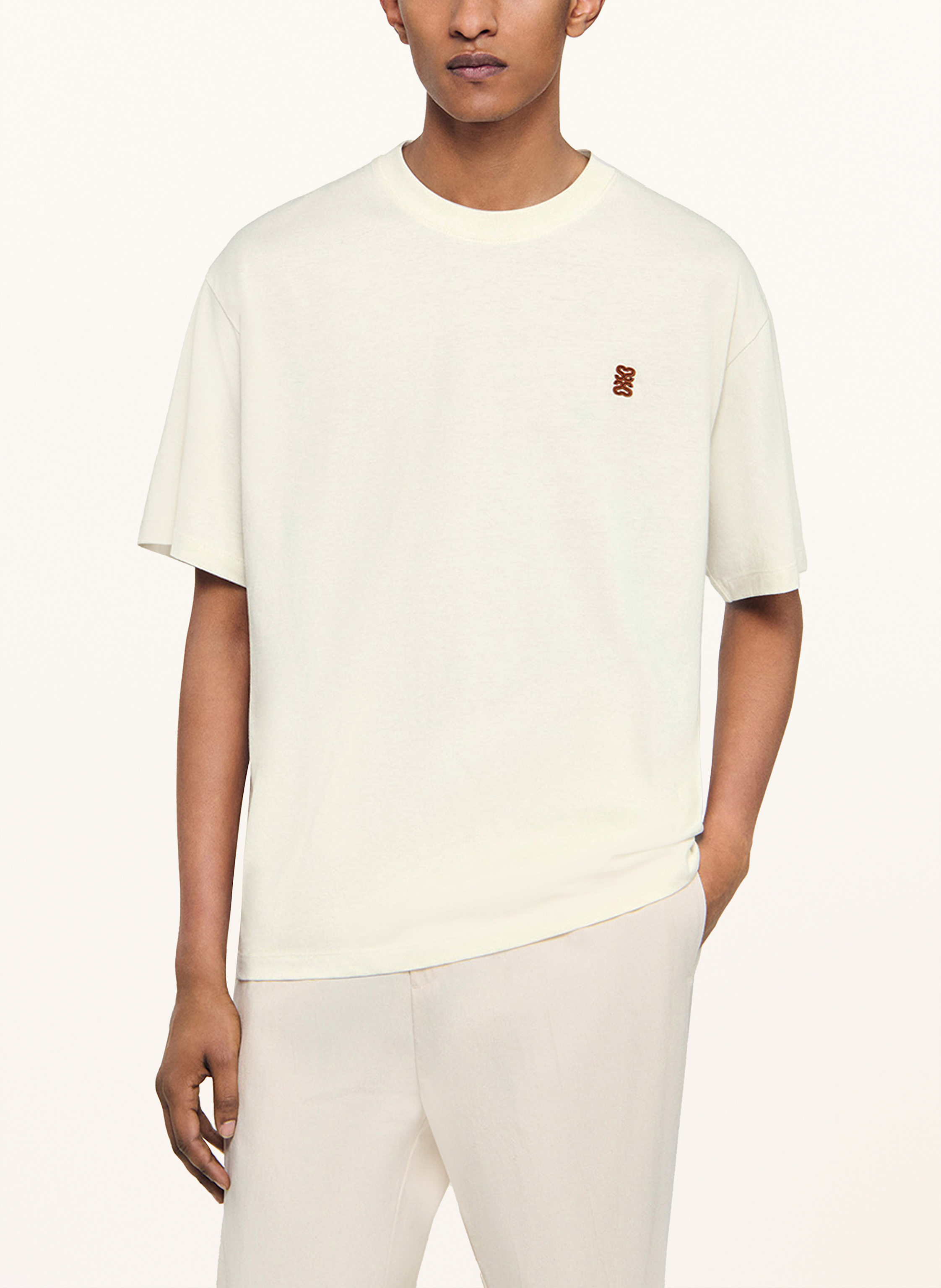 Thumbnail - Sandro T-Shirt beige