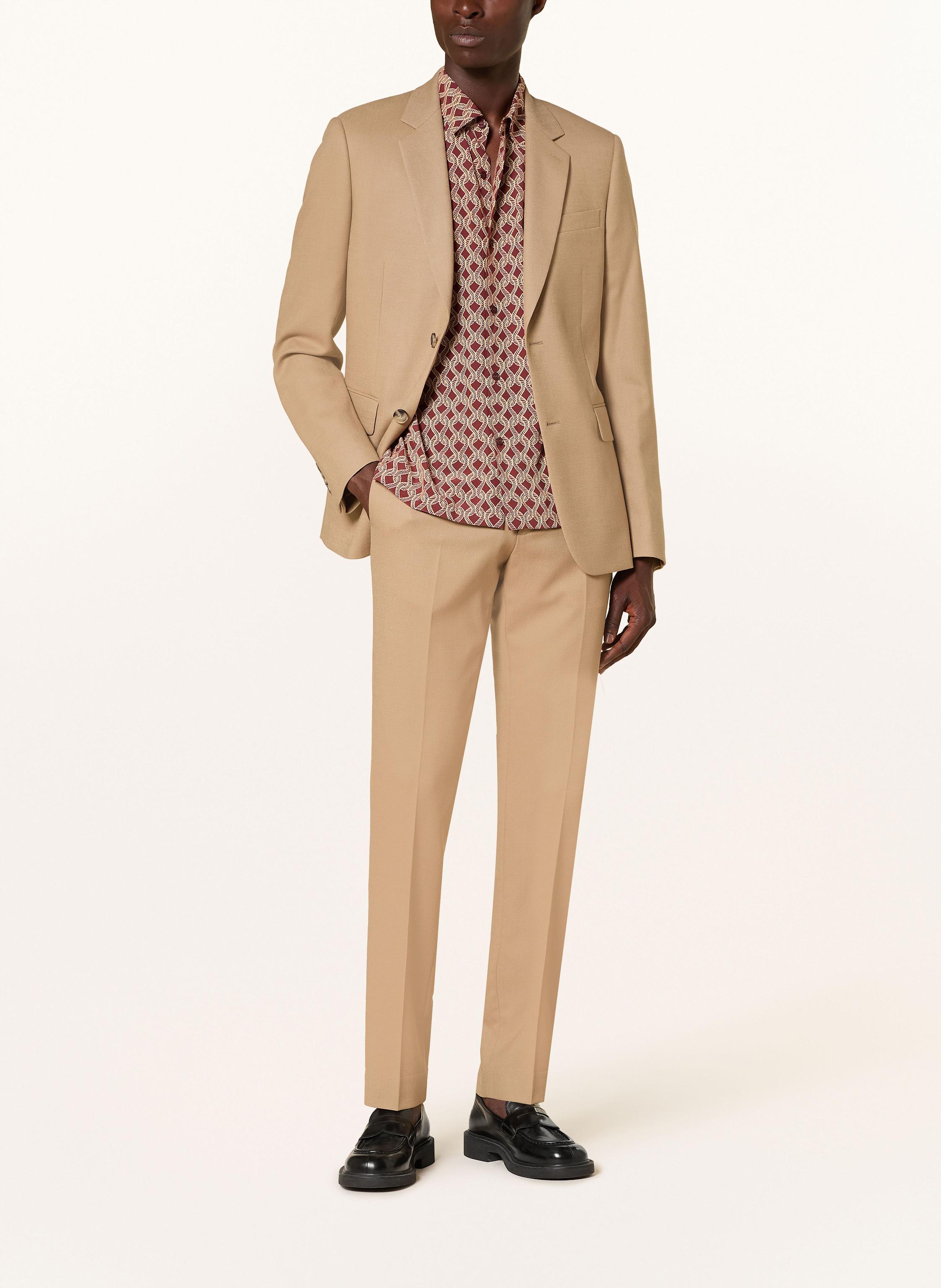 Thumbnail - Sandro Kurzarm-Hemd Regular Fit braun