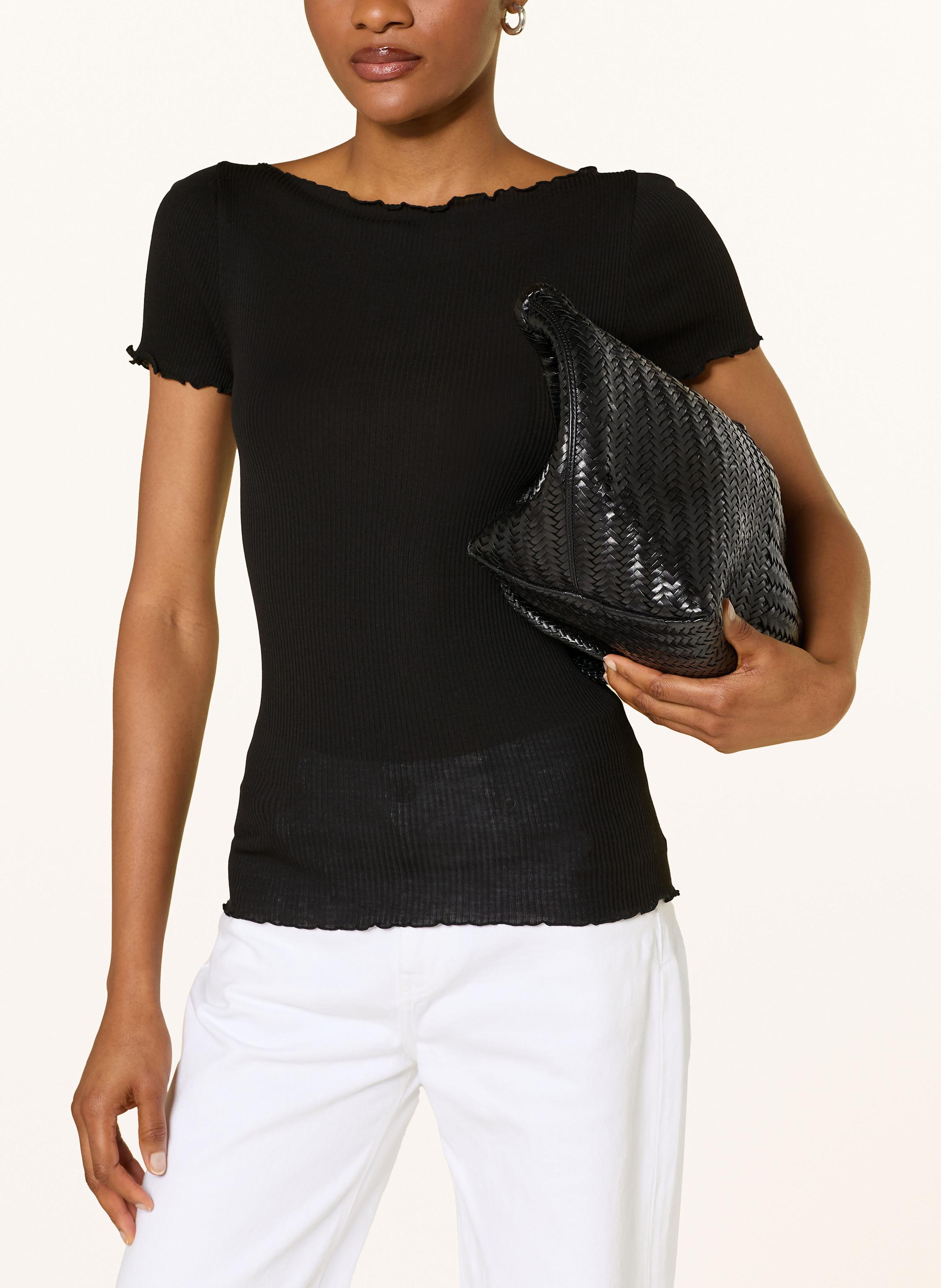 Thumbnail - Rosemunde T-Shirt Balta schwarz