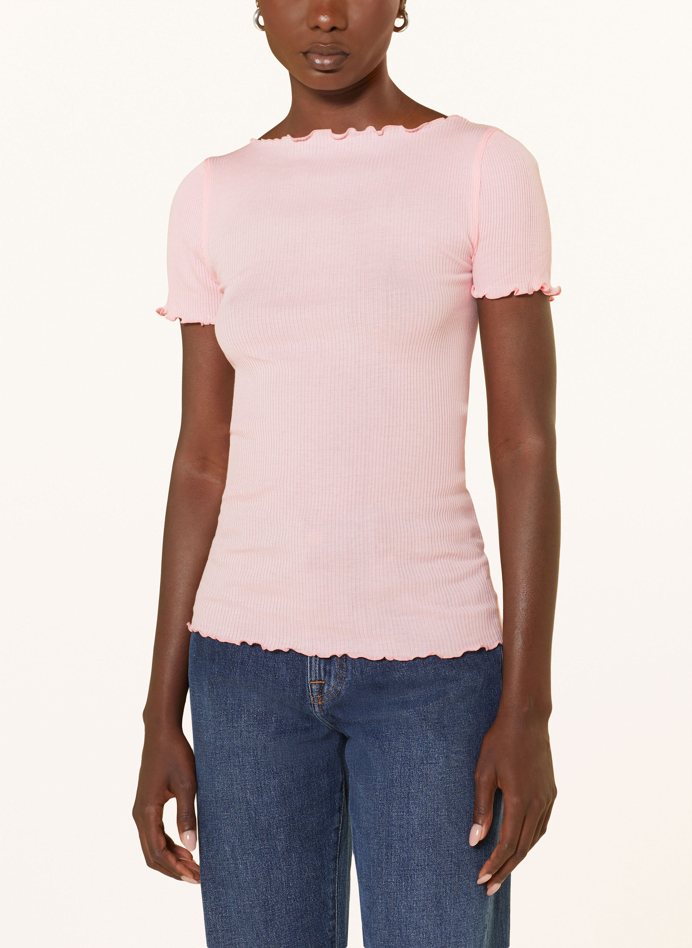 Thumbnail - Rosemunde T-Shirt Balta rosa