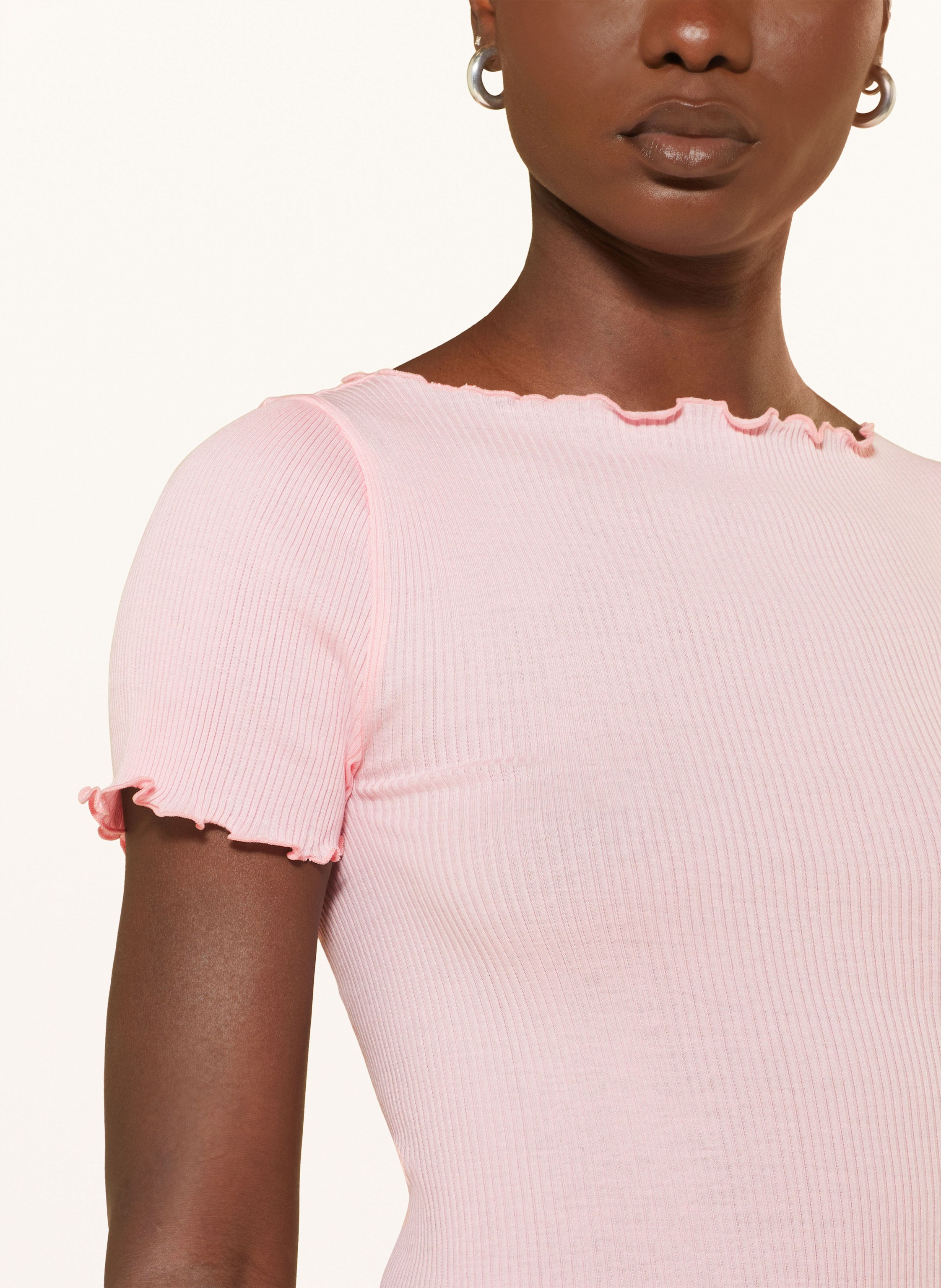 Thumbnail - Rosemunde T-Shirt Balta rosa