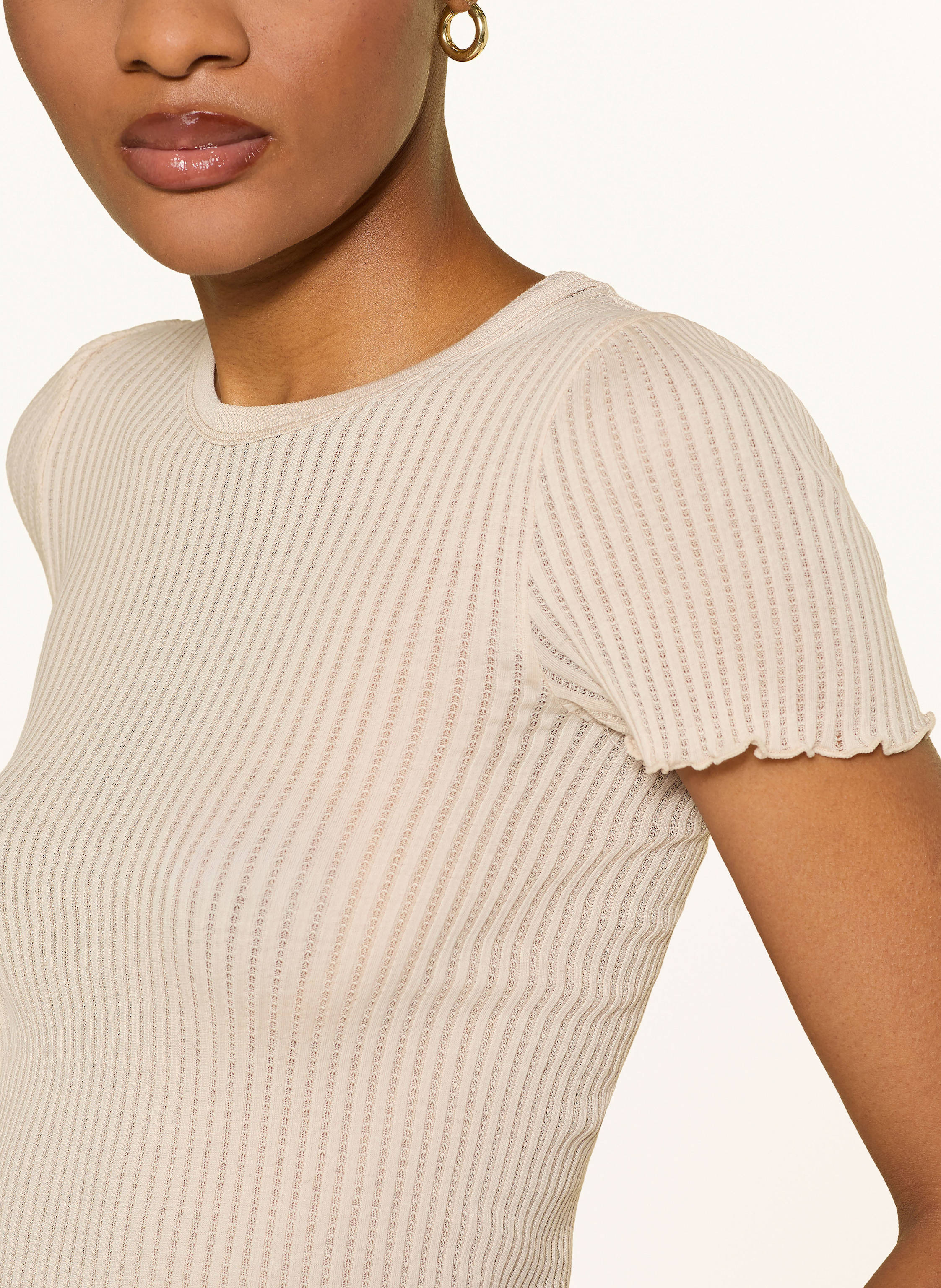 Thumbnail - Rosemunde T-Shirt Baku beige