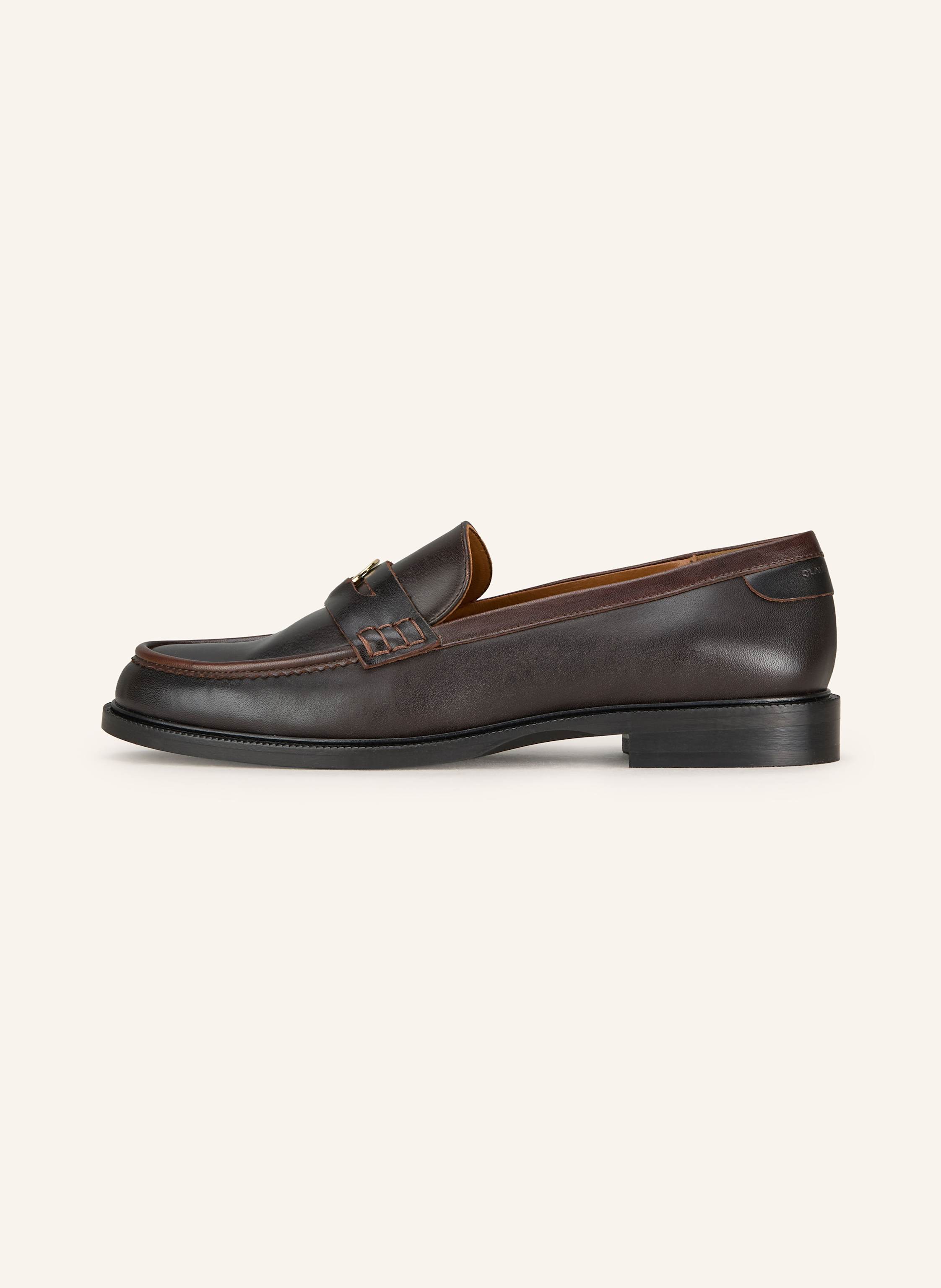 Thumbnail - Claudie Pierlot Penny-Loafer braun